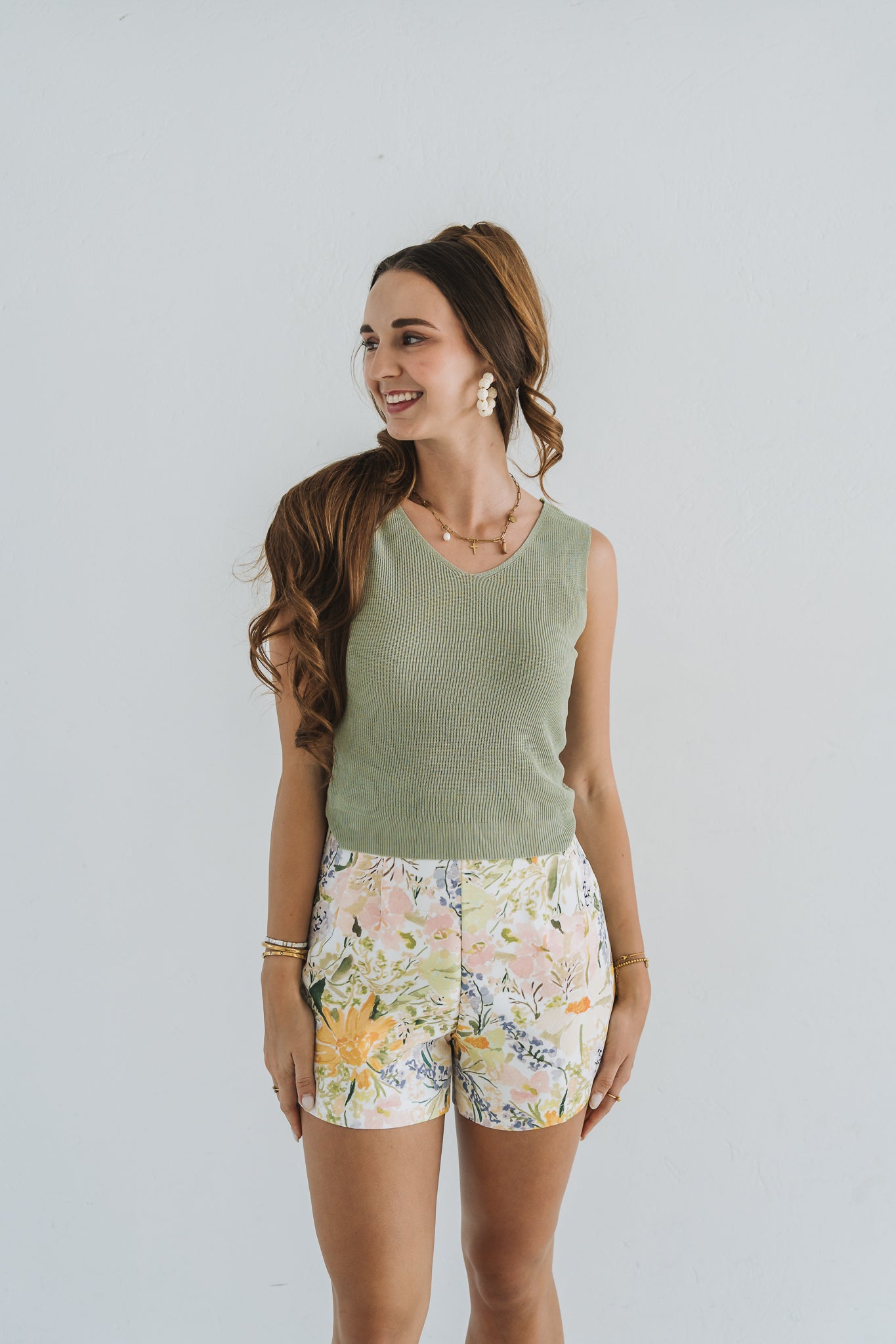 Knot Top Green