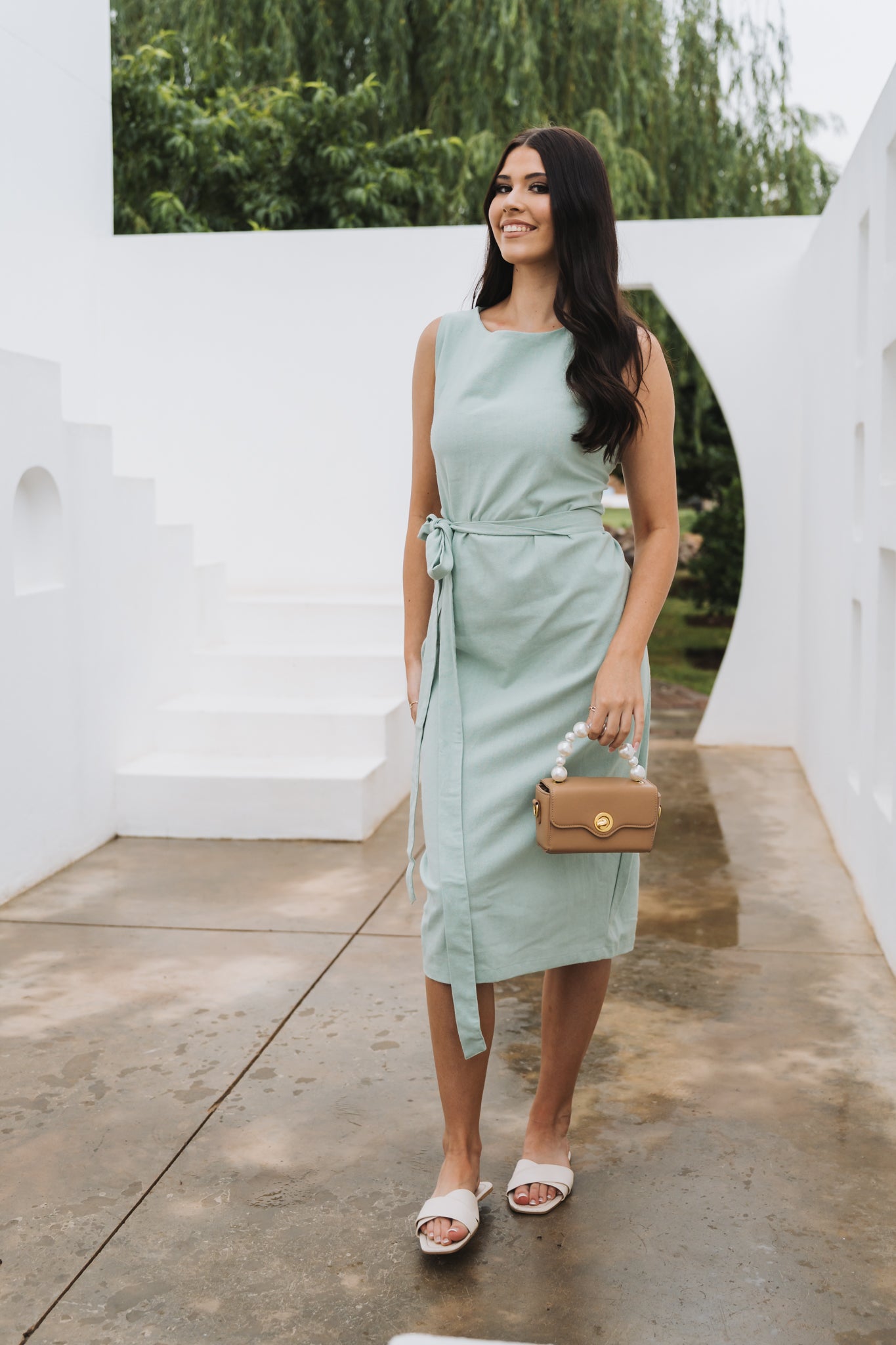 Beatrice Dress Mint