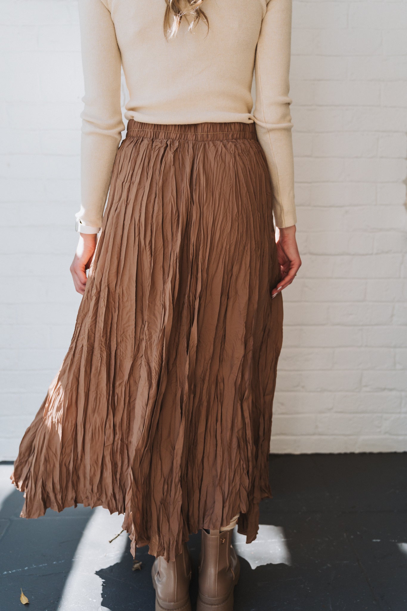 Flow Skirt Brown | One Size / 30-36