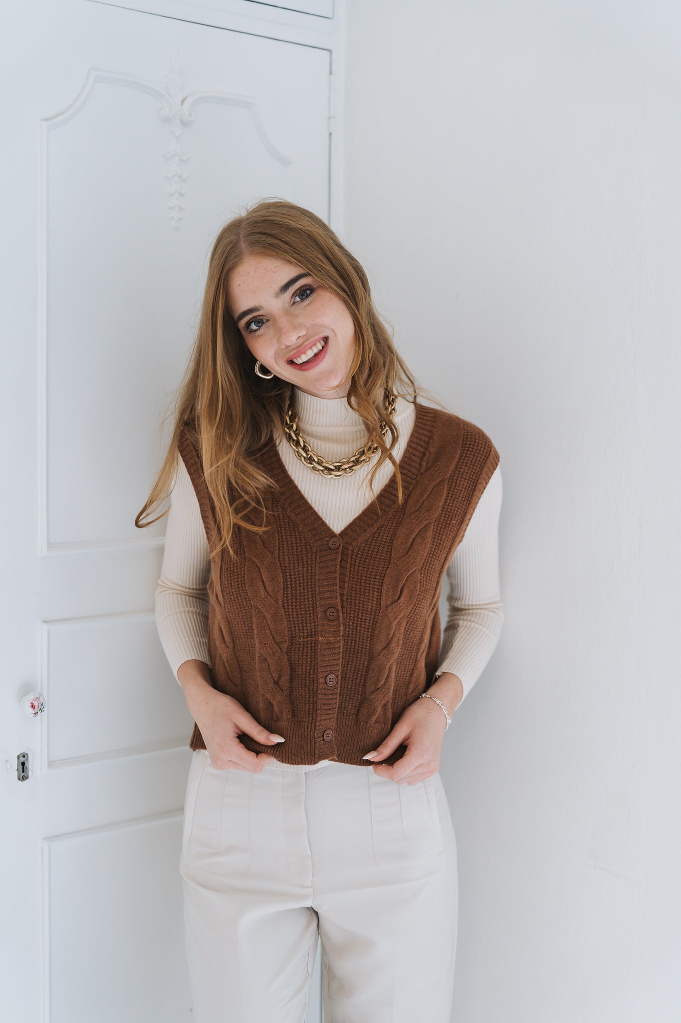 Basic Knit Cream