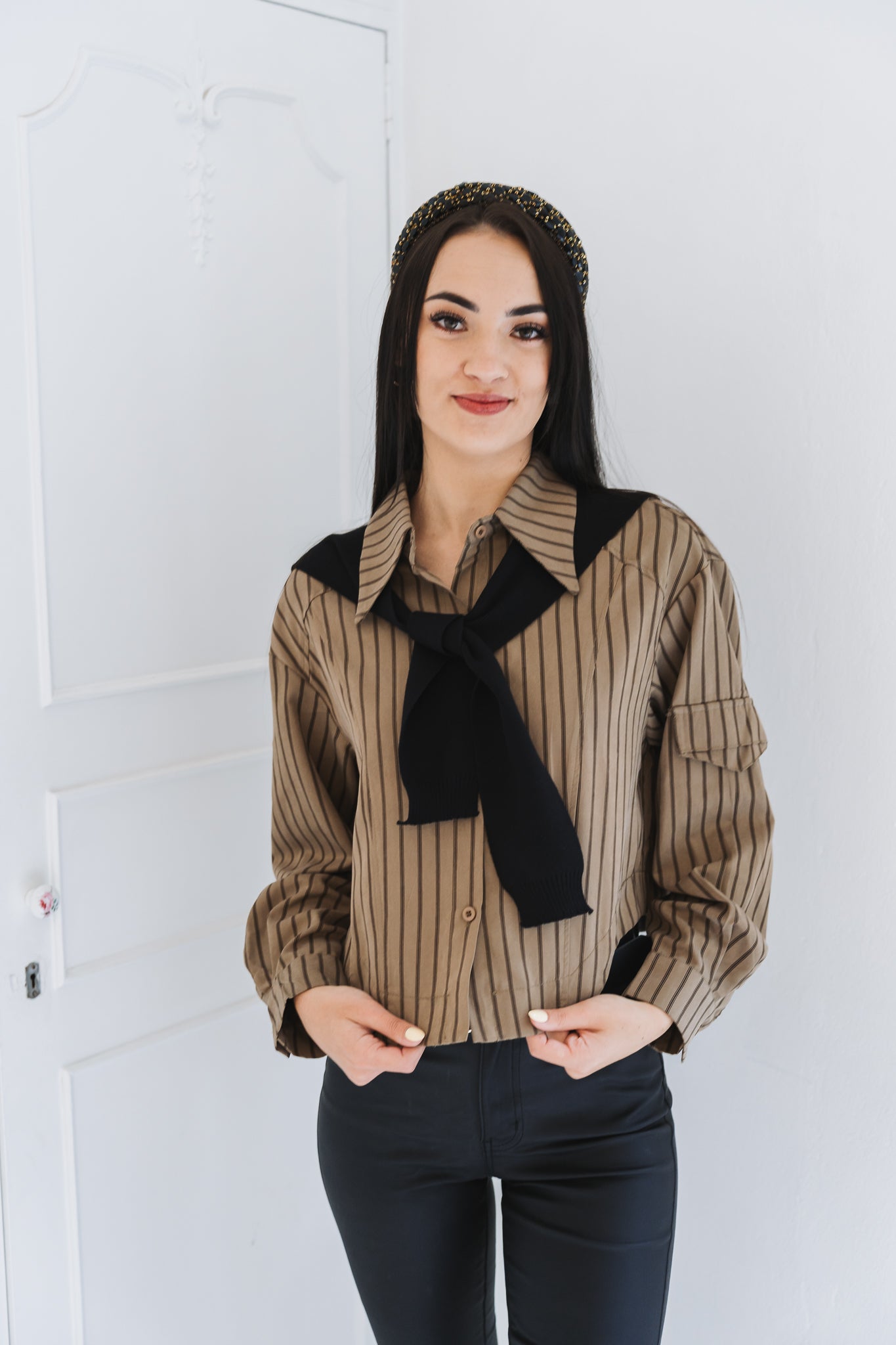 Bronwyn Blouse Brown
