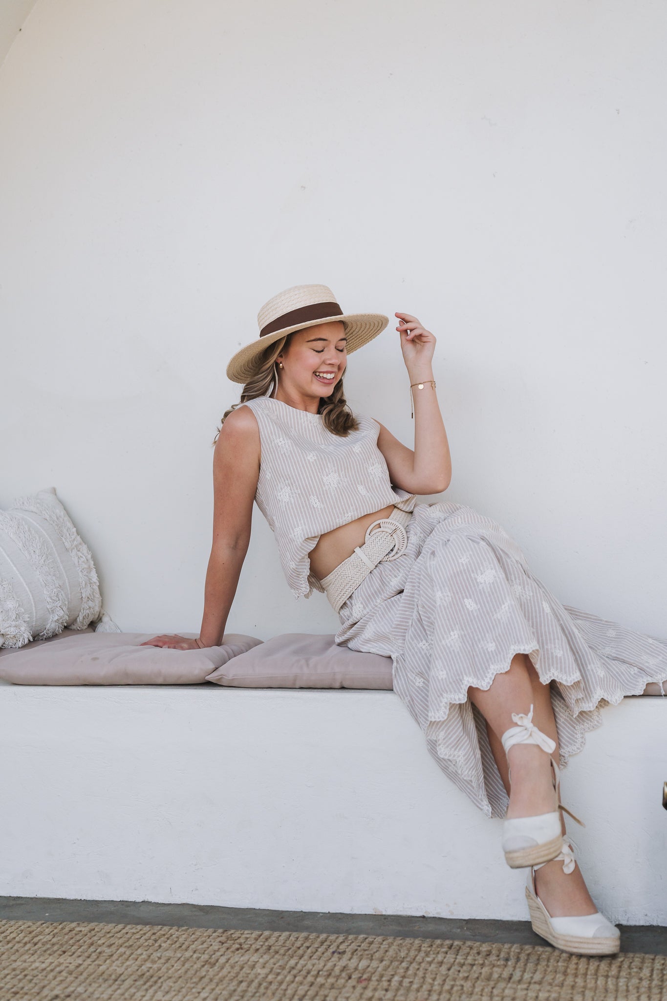 Lilly Set Skirt Cream