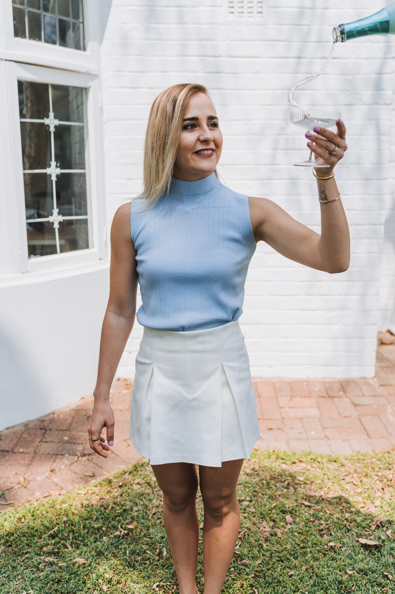 Sasha Vest Blue