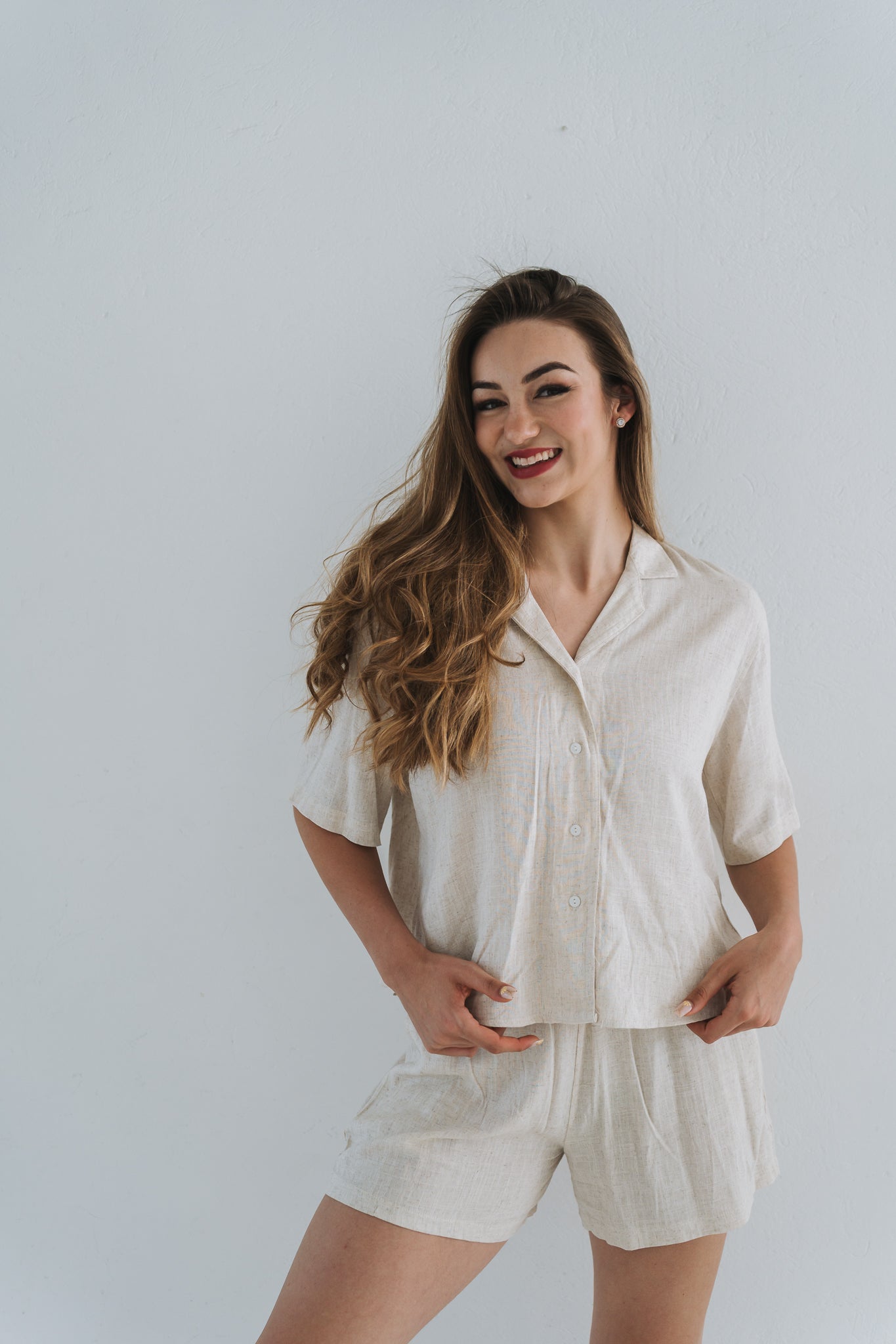 Luna Set Top Beige