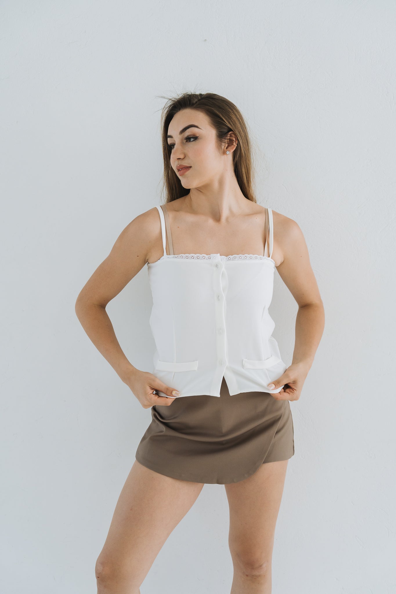 Kathy Top White