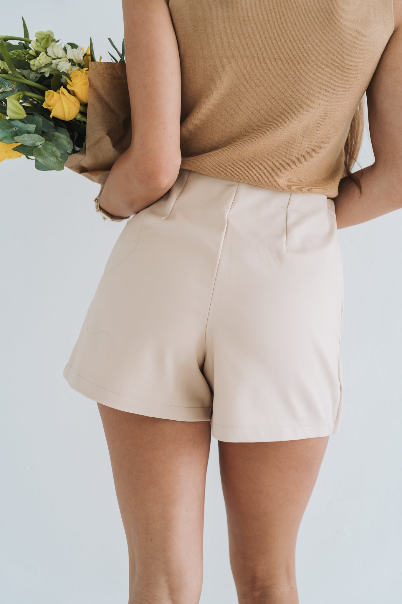 Mila Skort Cream | Available in Size 28-34