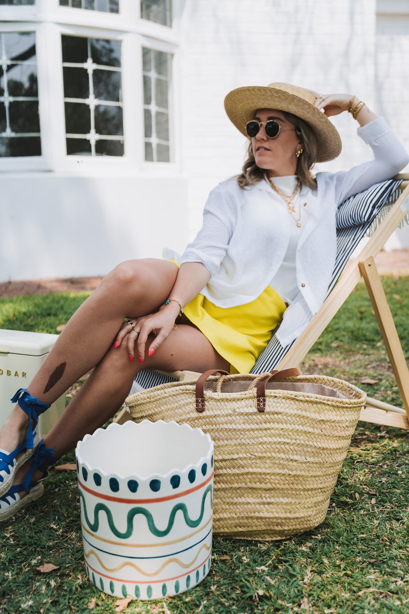 Beach Blouse White