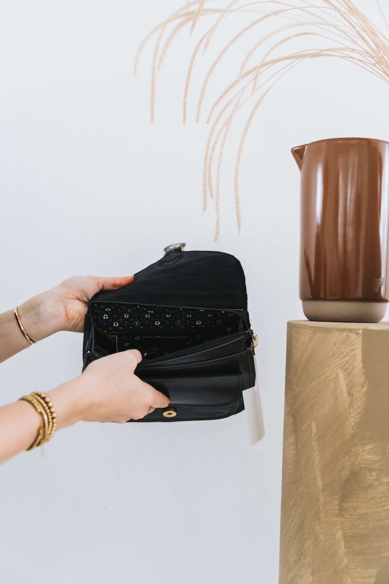 Cowgirl Bag Black | Genuine Leather