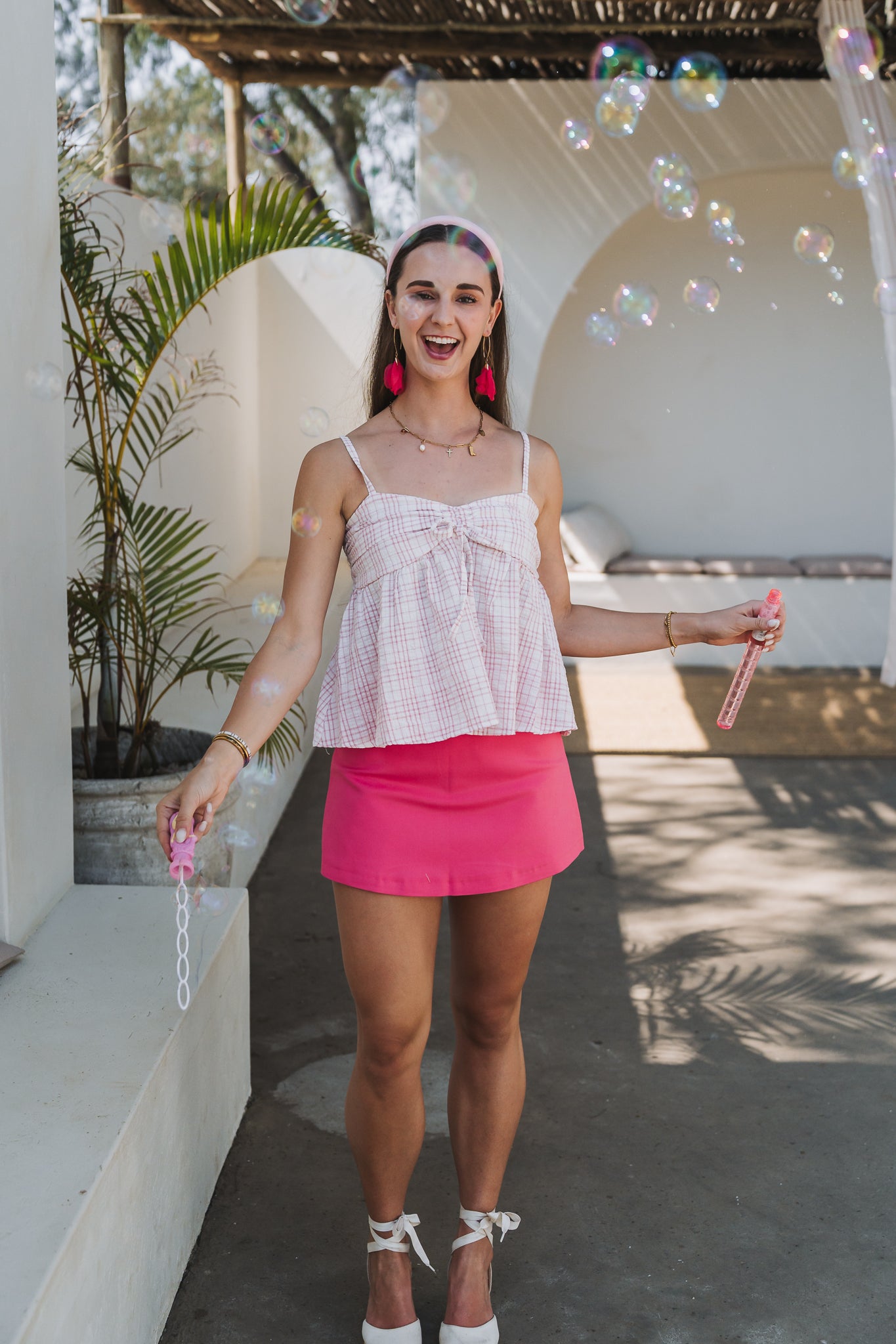 Picnic Top Pink