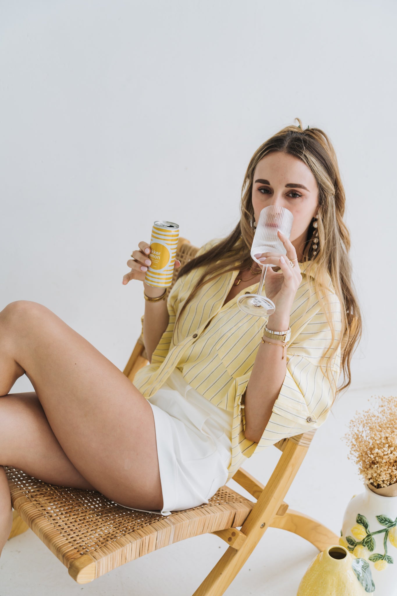 Office Blouse Yellow