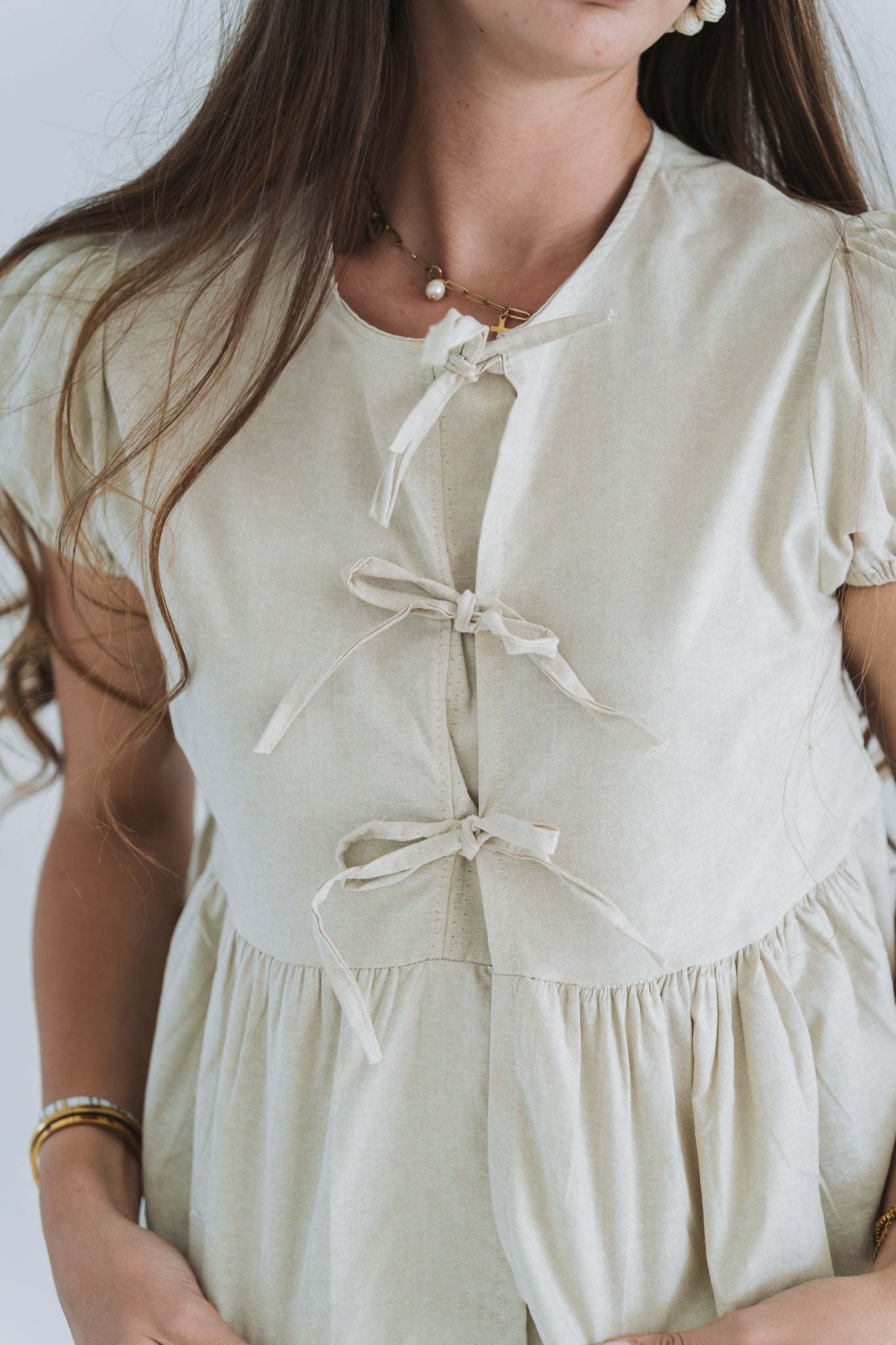 Bow Set Top Mint