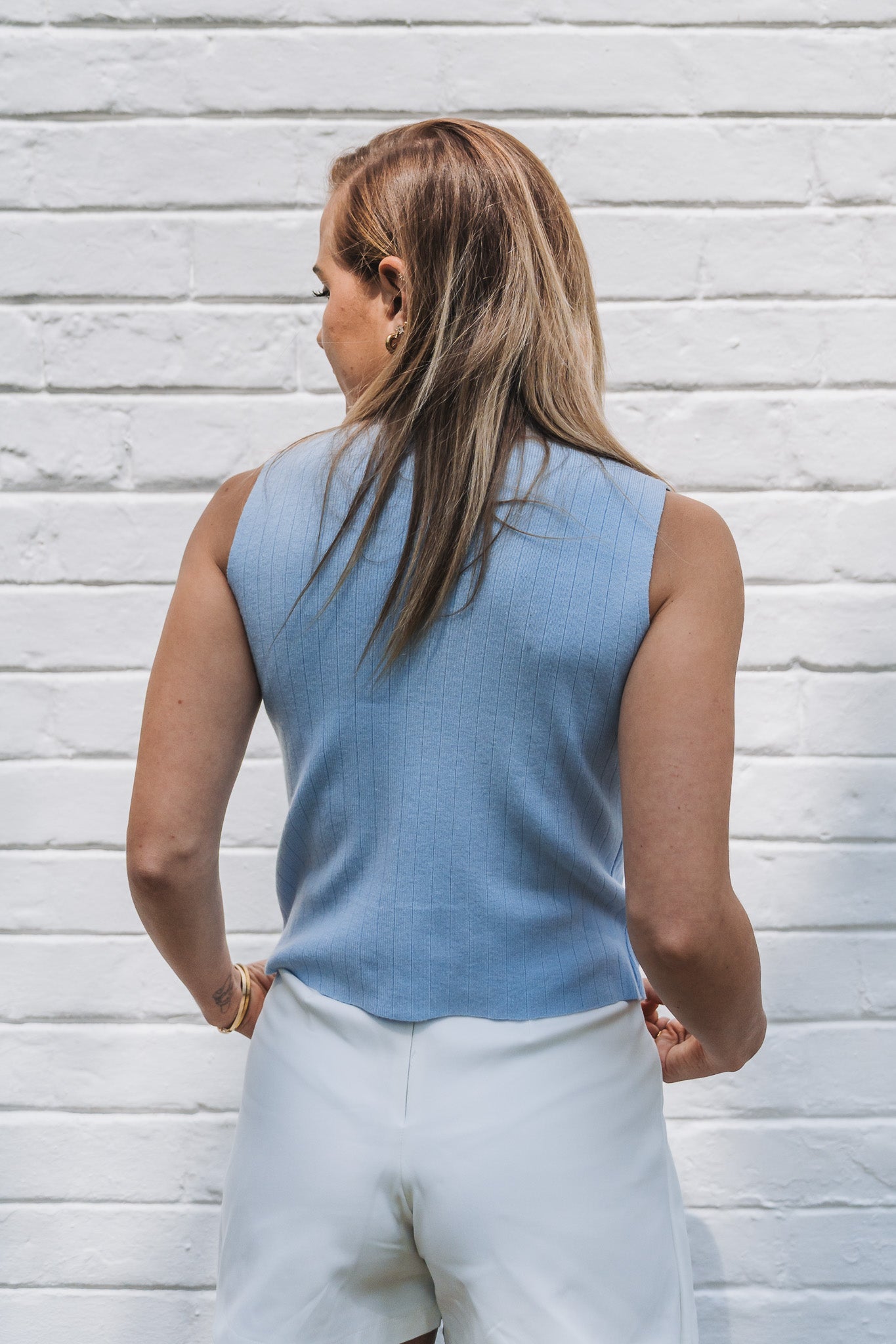 Sasha Vest Blue