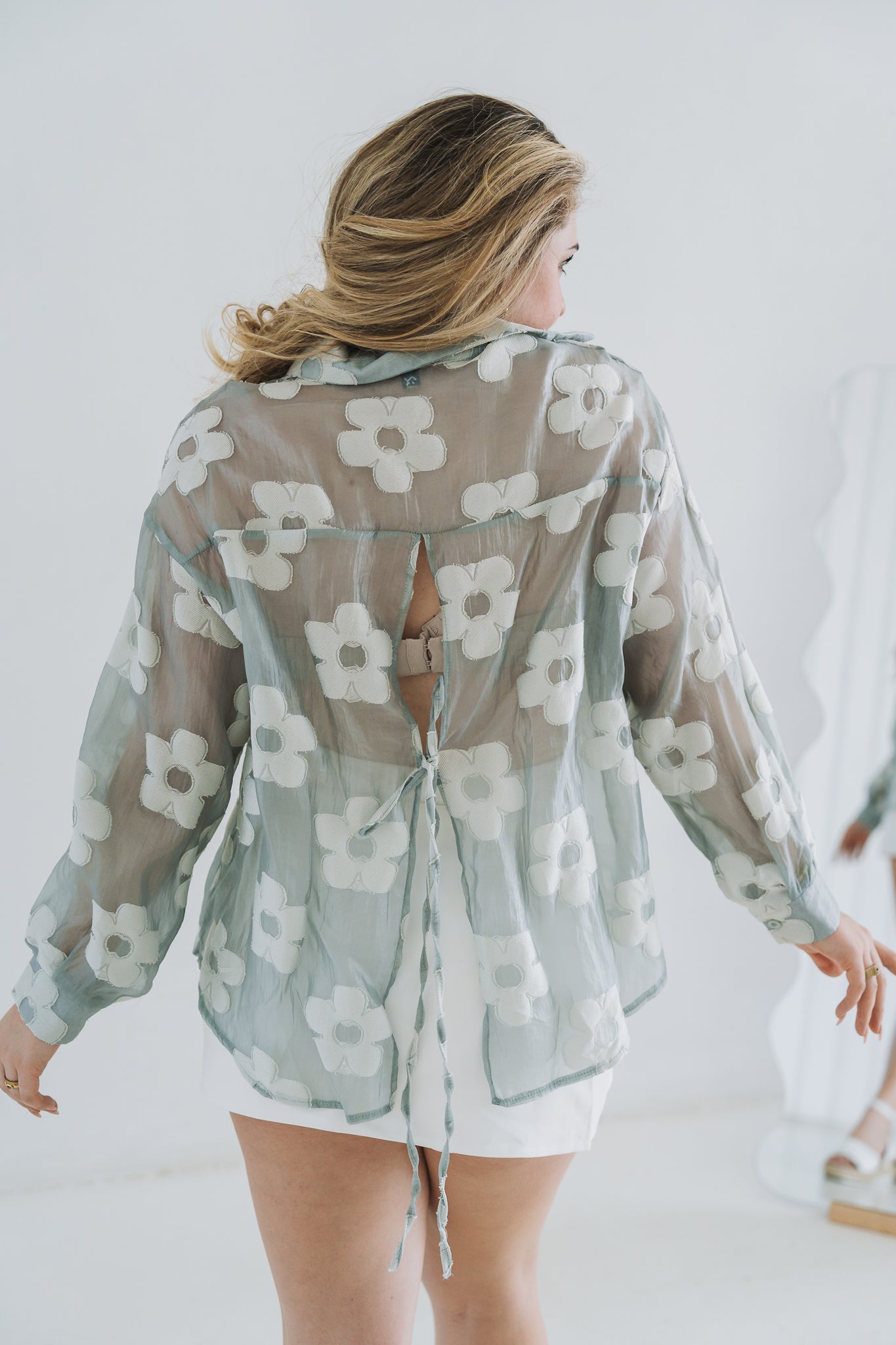Daisy Blouse Sage
