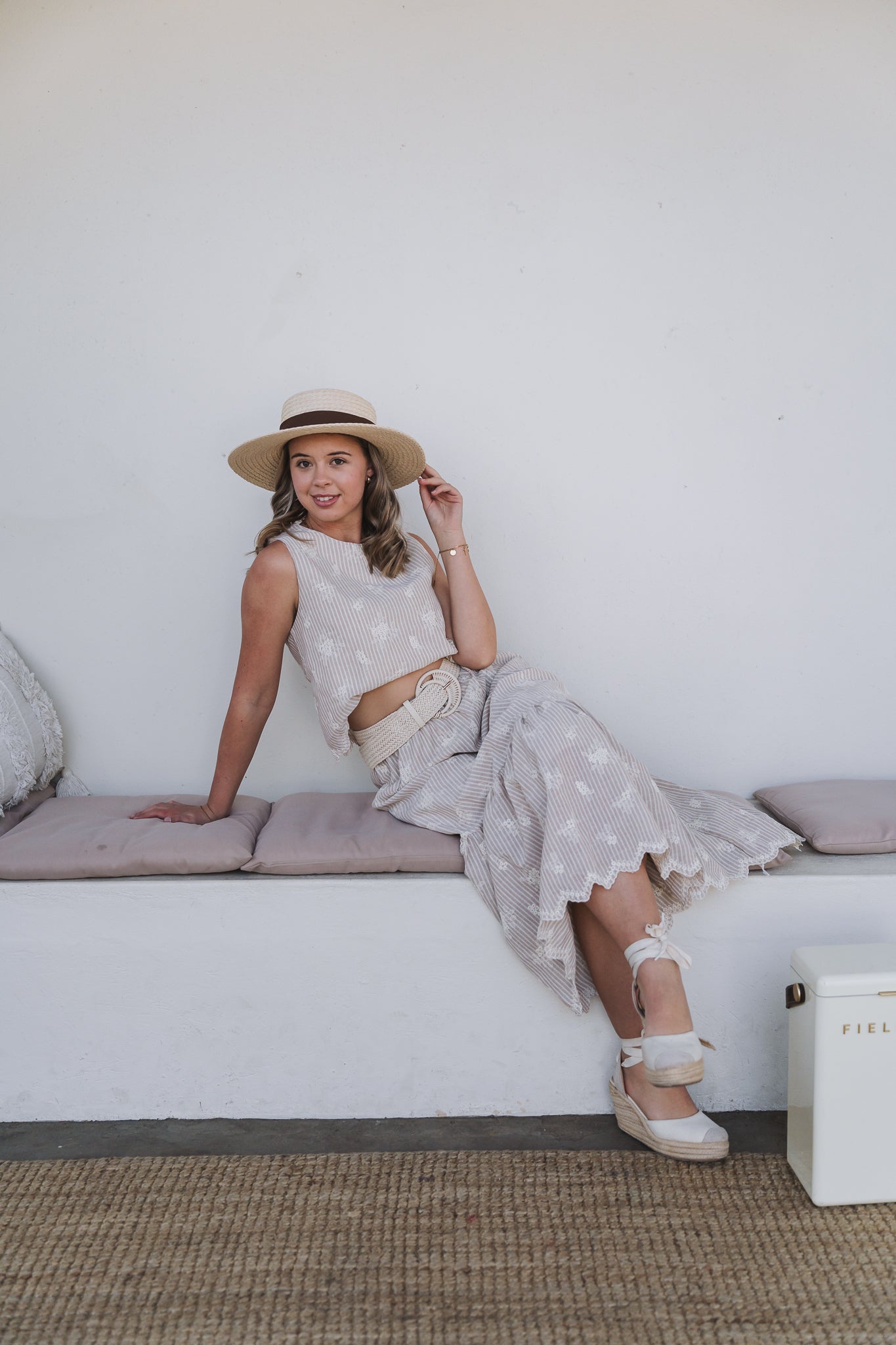 Lilly Set Skirt Cream