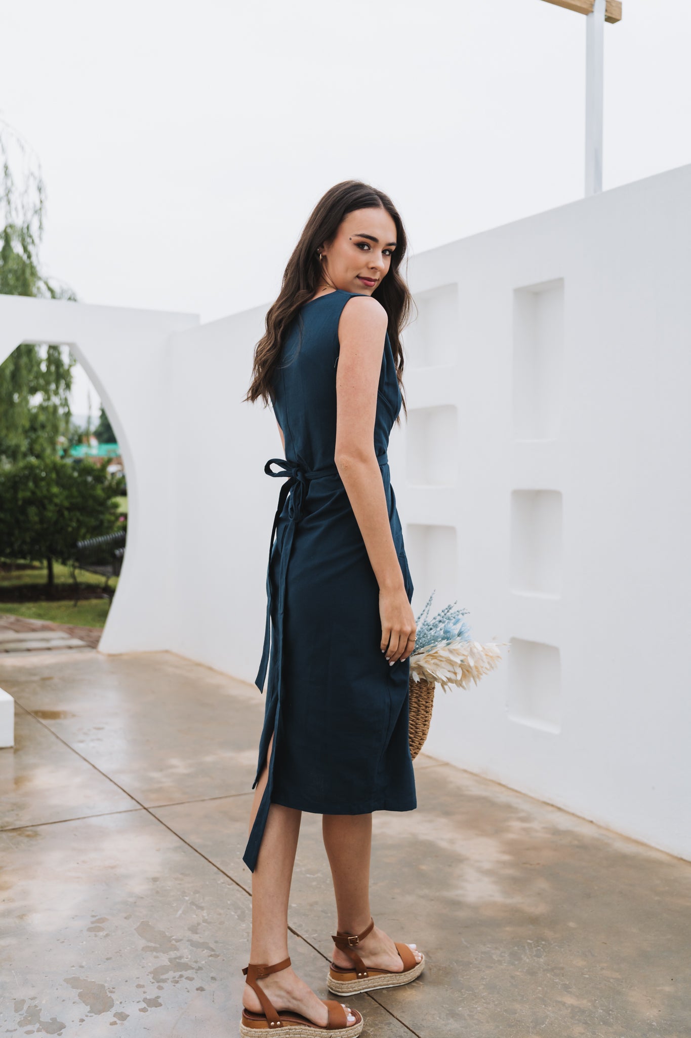 Beatrice Dress Blue