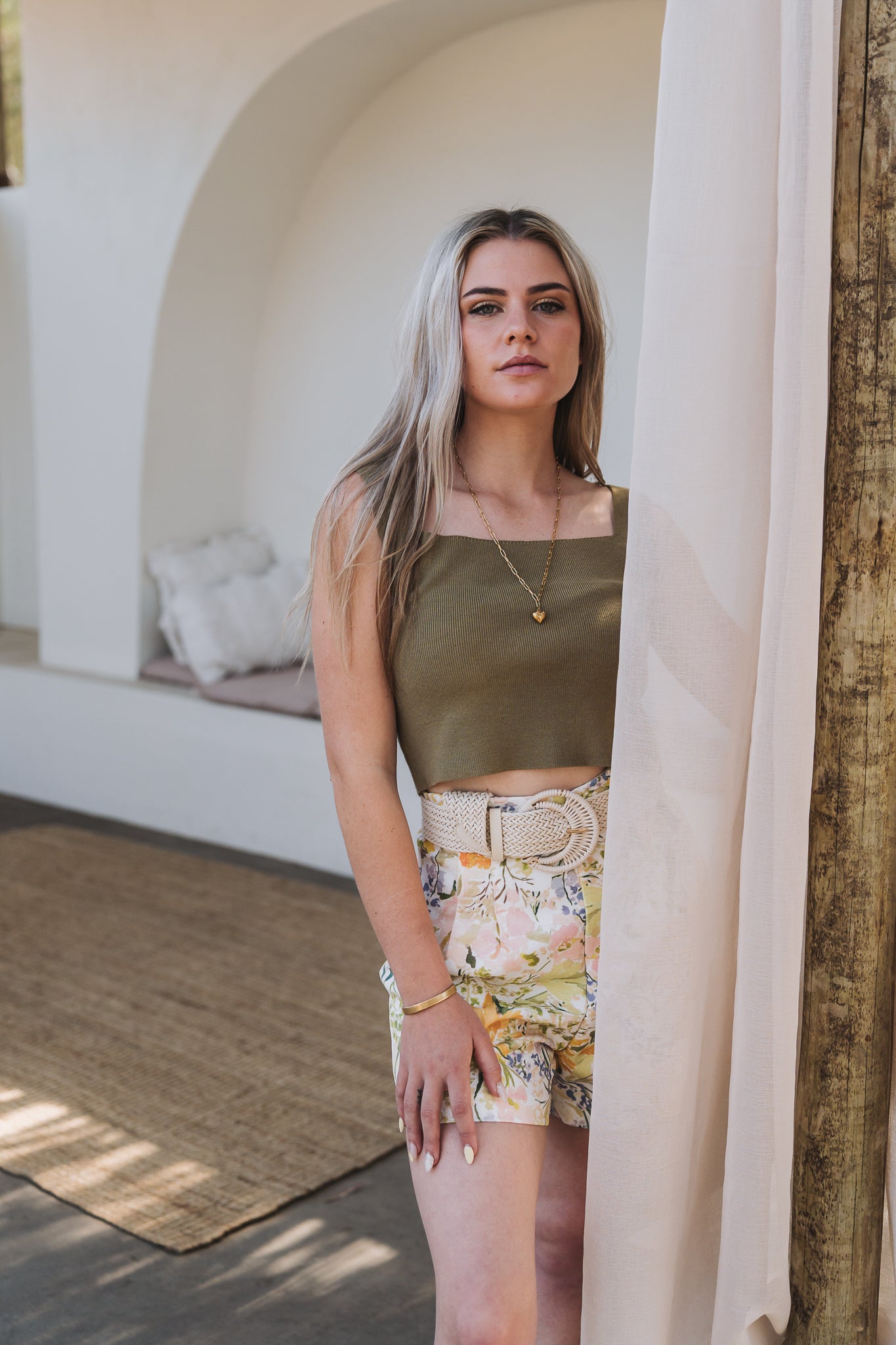 Welma Top Olive