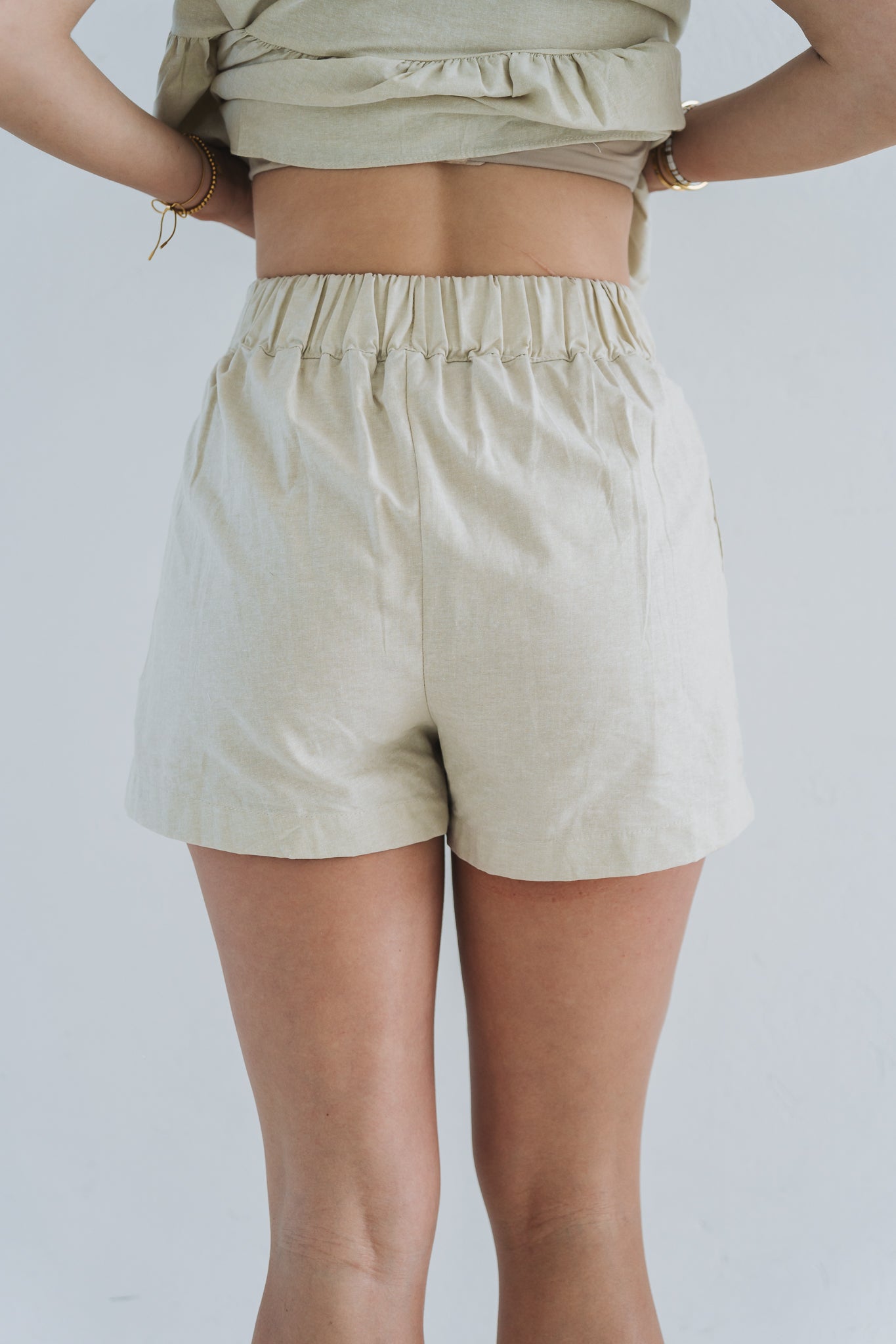 Bow Set Short Mint