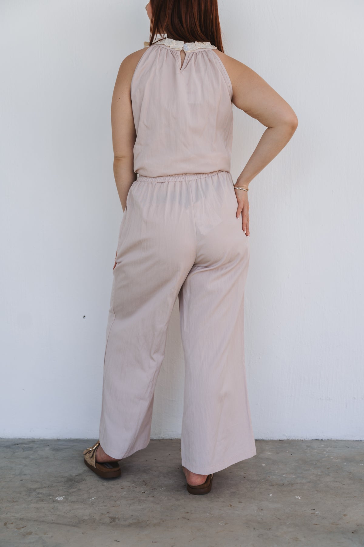 Lacey Set Trouser Pink | One Size / Fits 30-34
