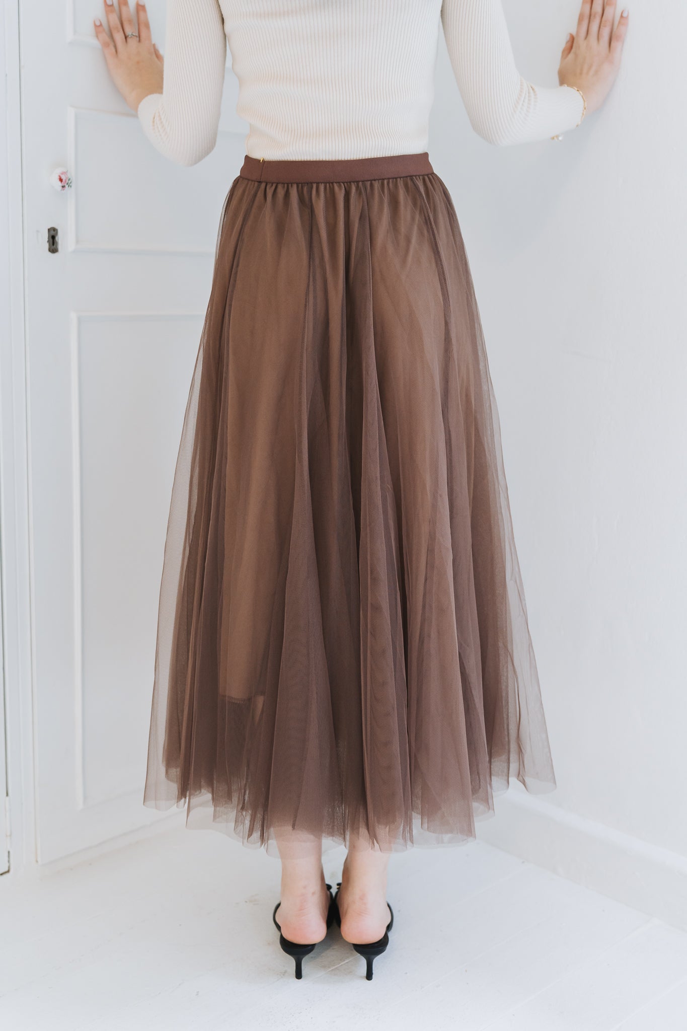 Lia Ballerina Skirt Brown