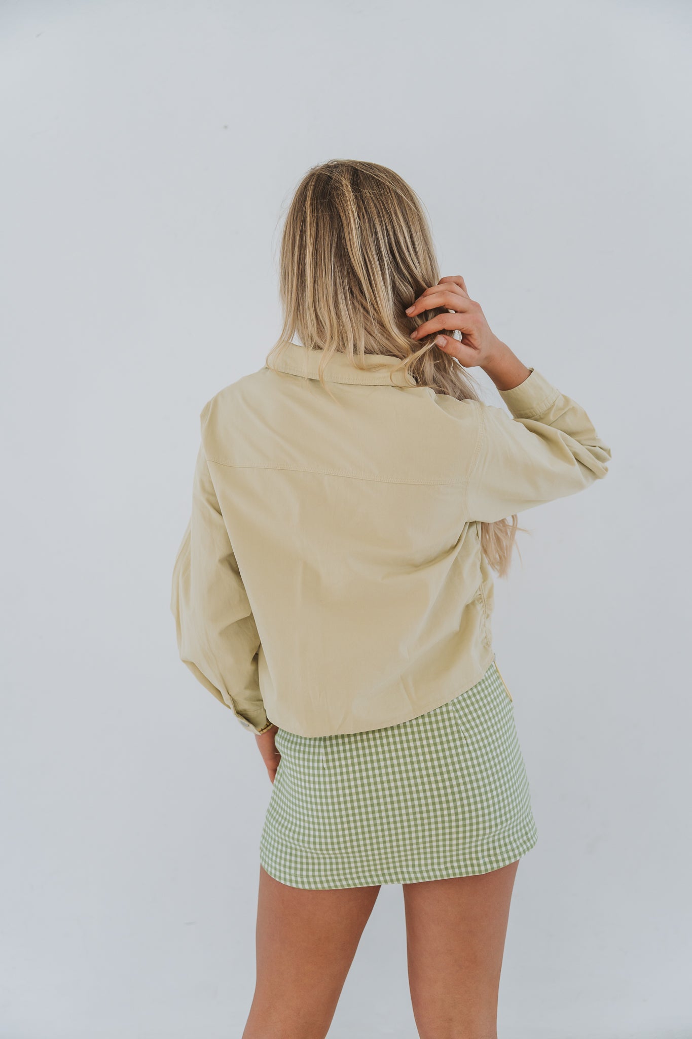 Pastel Jacket Green