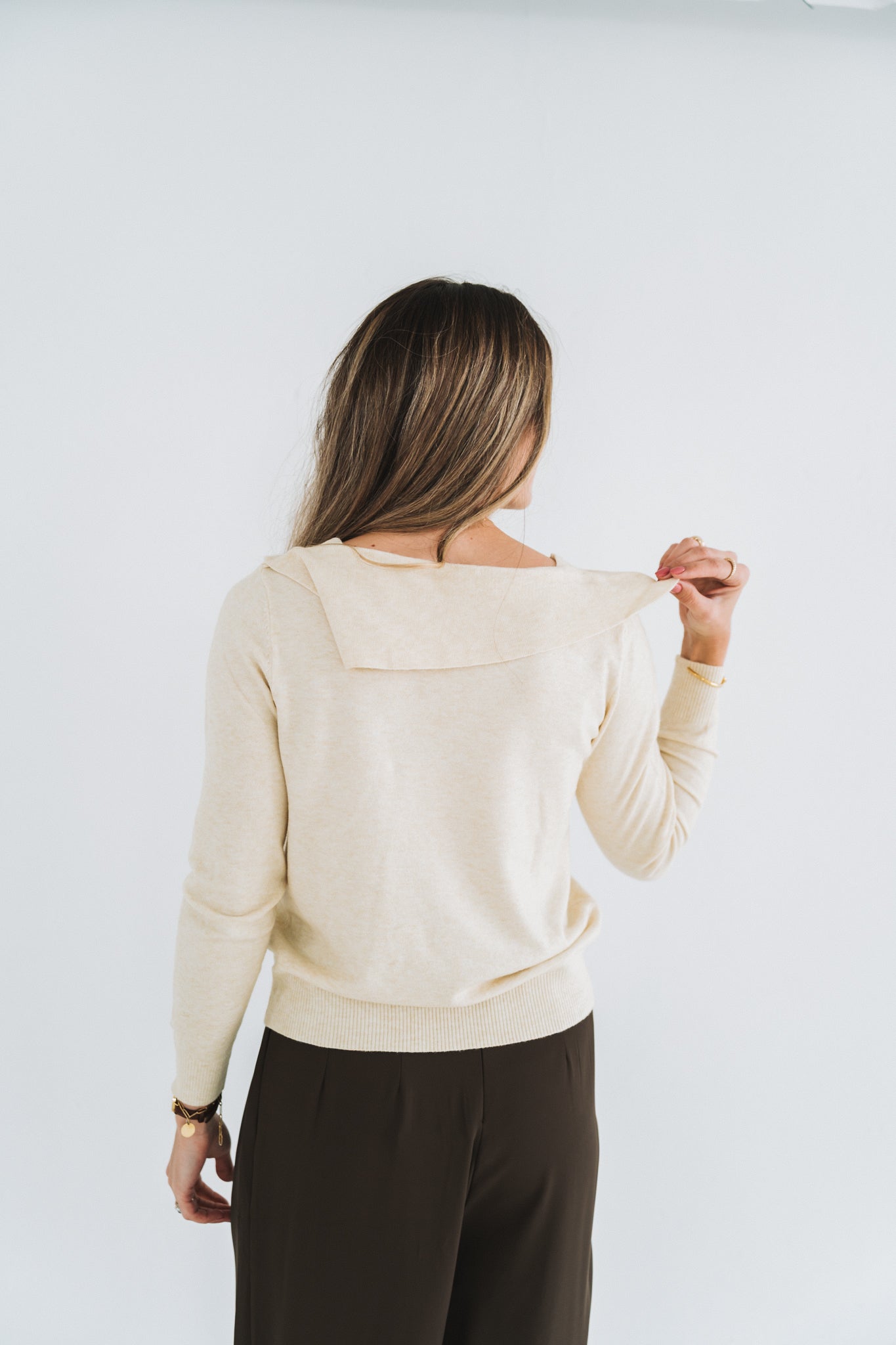 Statement Knit Cream