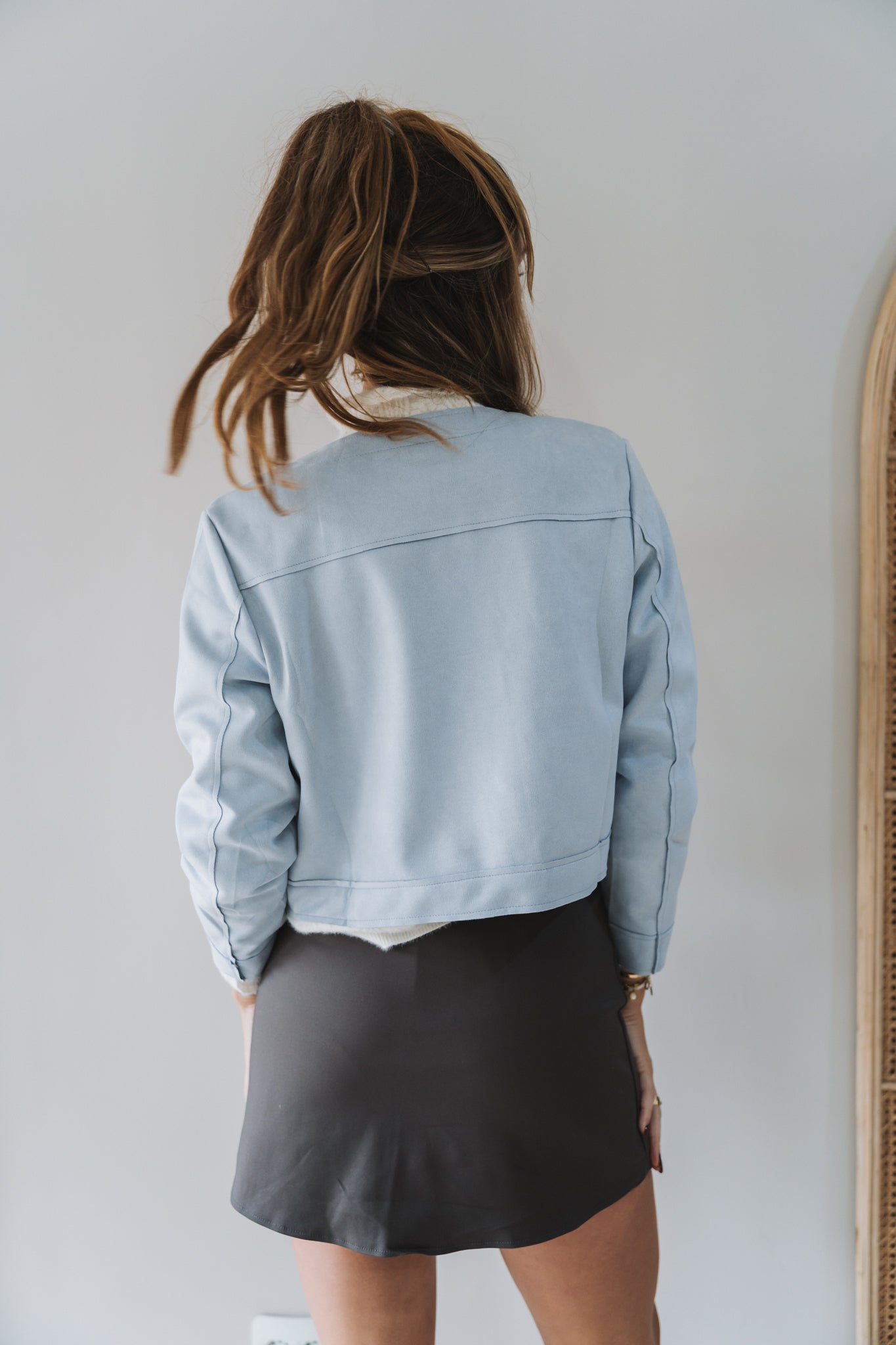 Velvet Jacket Blue