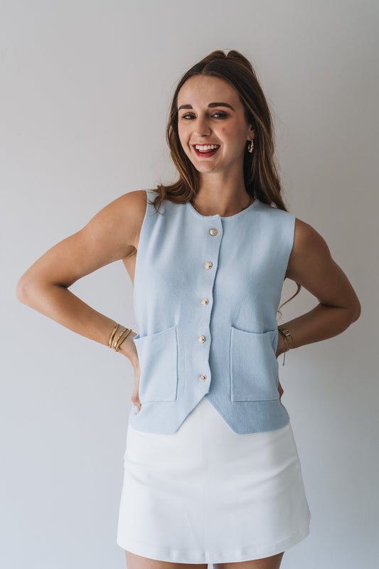 Classic Waistcoat Blue