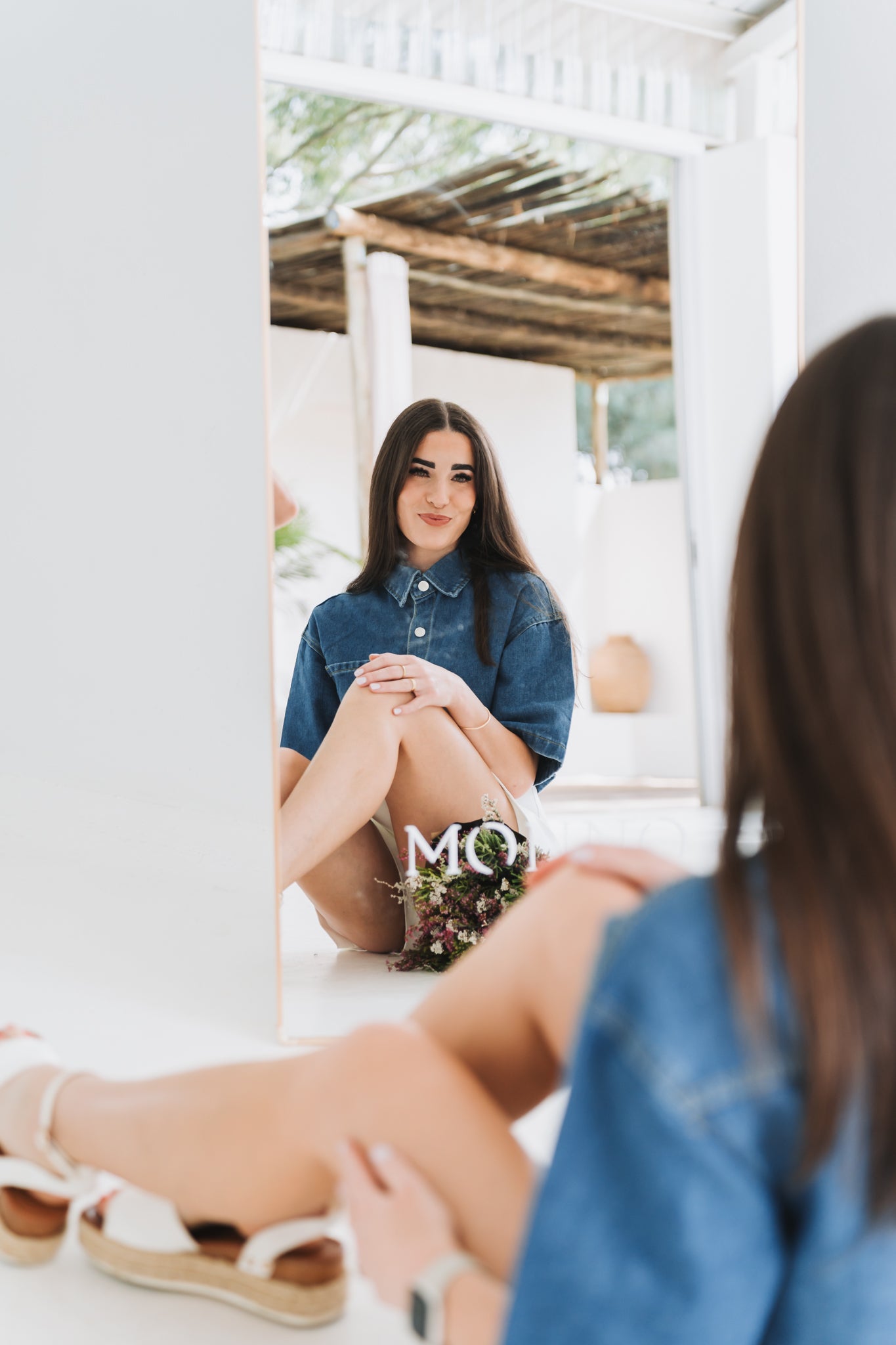 Denim Top | Available in Sizes S-XL