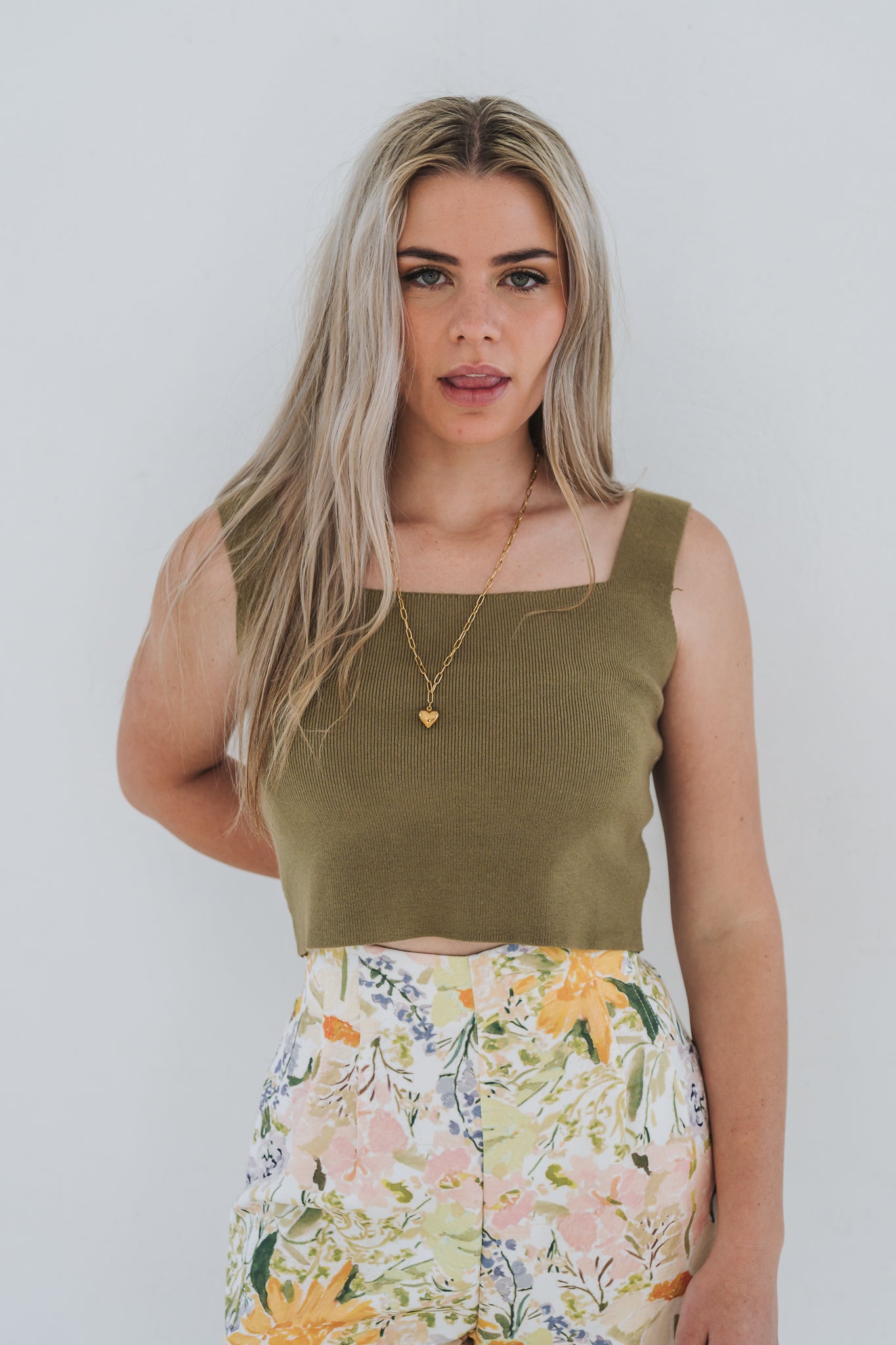 Welma Top Olive
