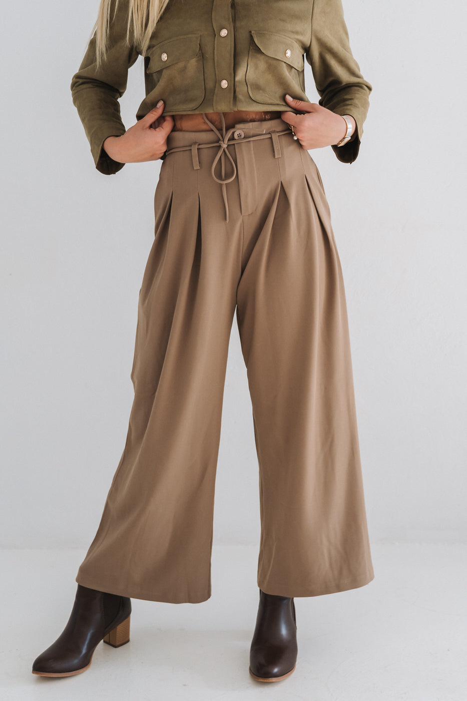 Palazzo Trouser Black | One Size / Fits 30-34