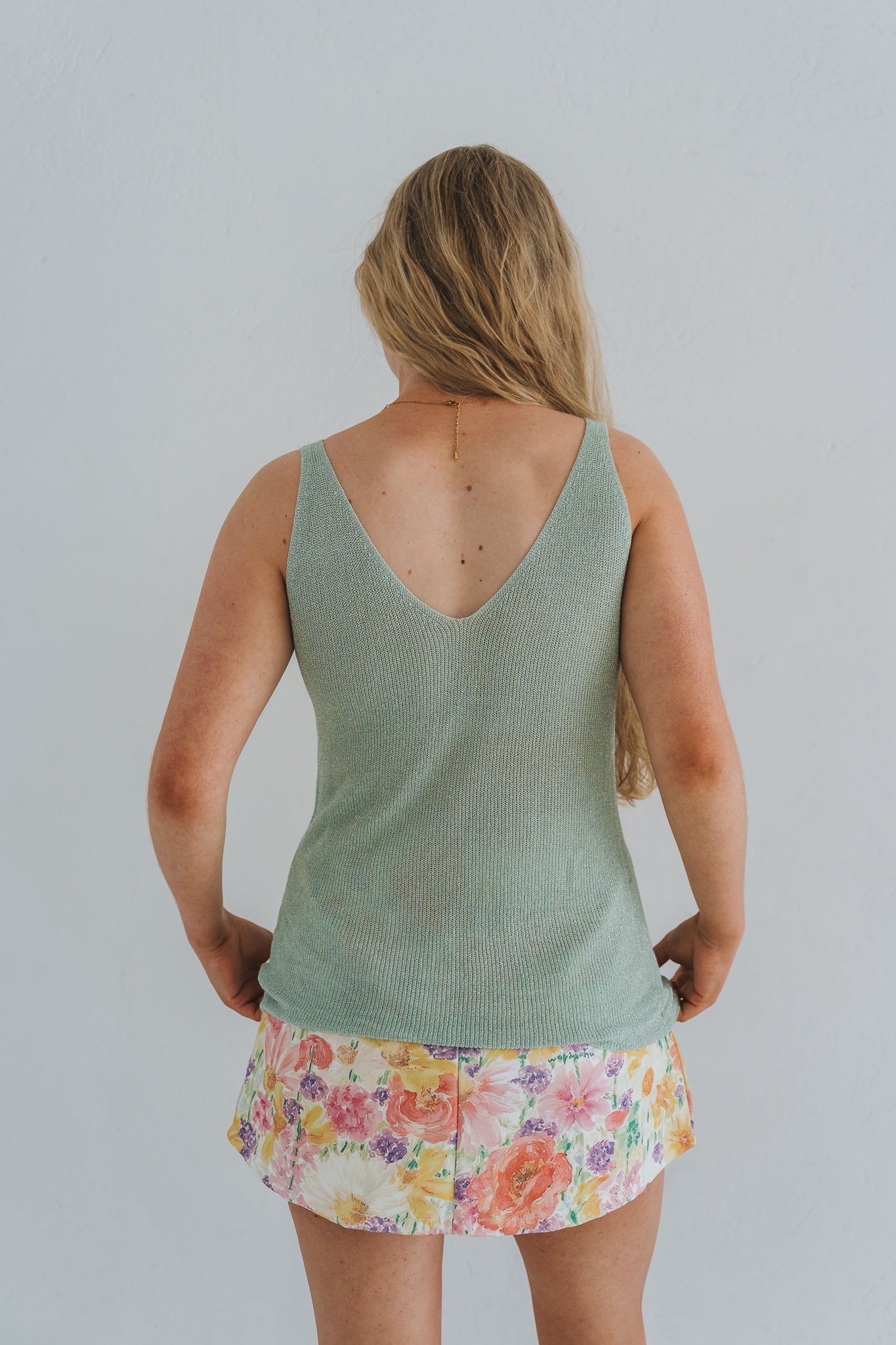 Glitsy Vest Mint
