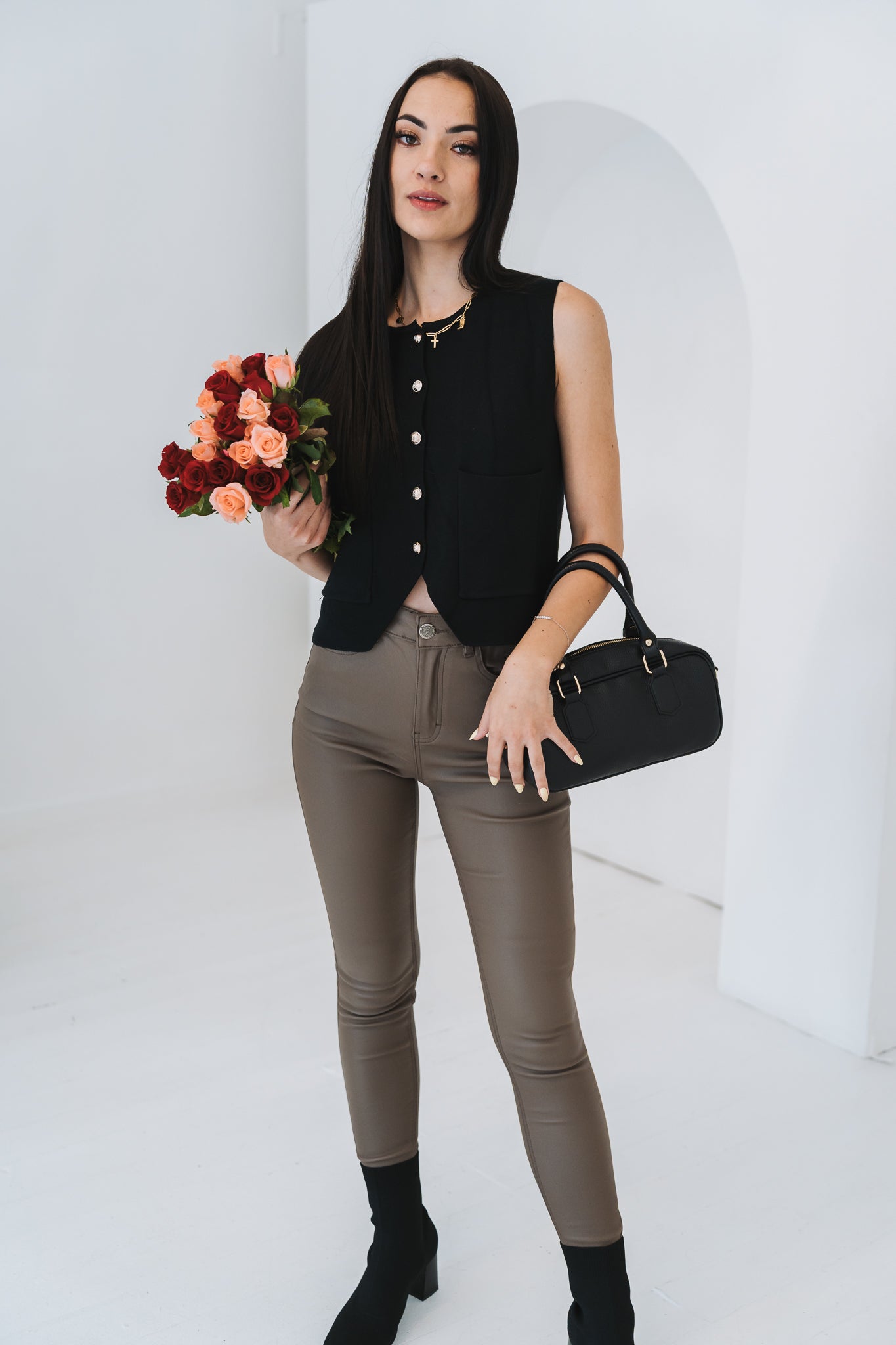 Classic Black Waistcoat
