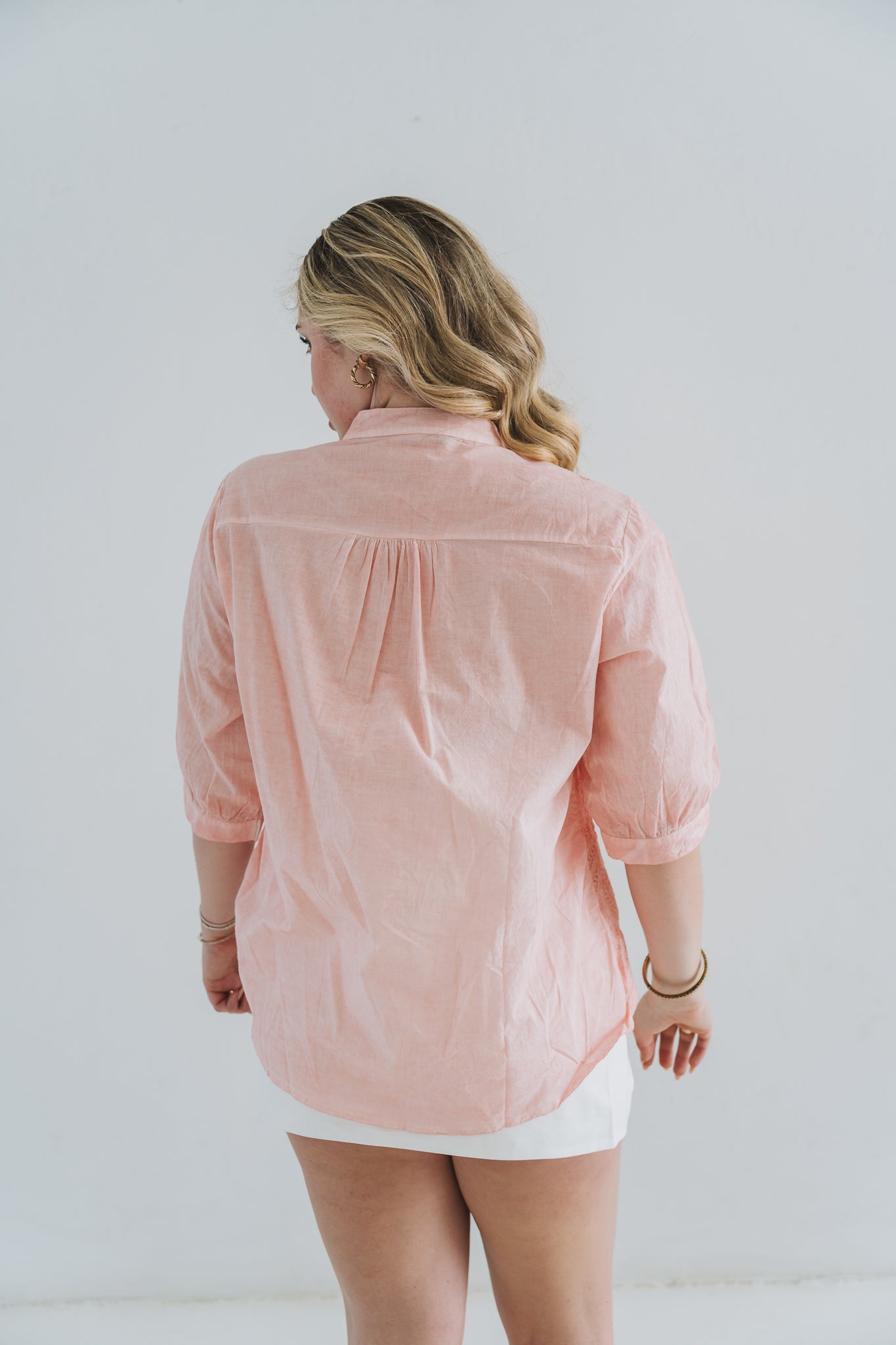 Sara Blouse Peach