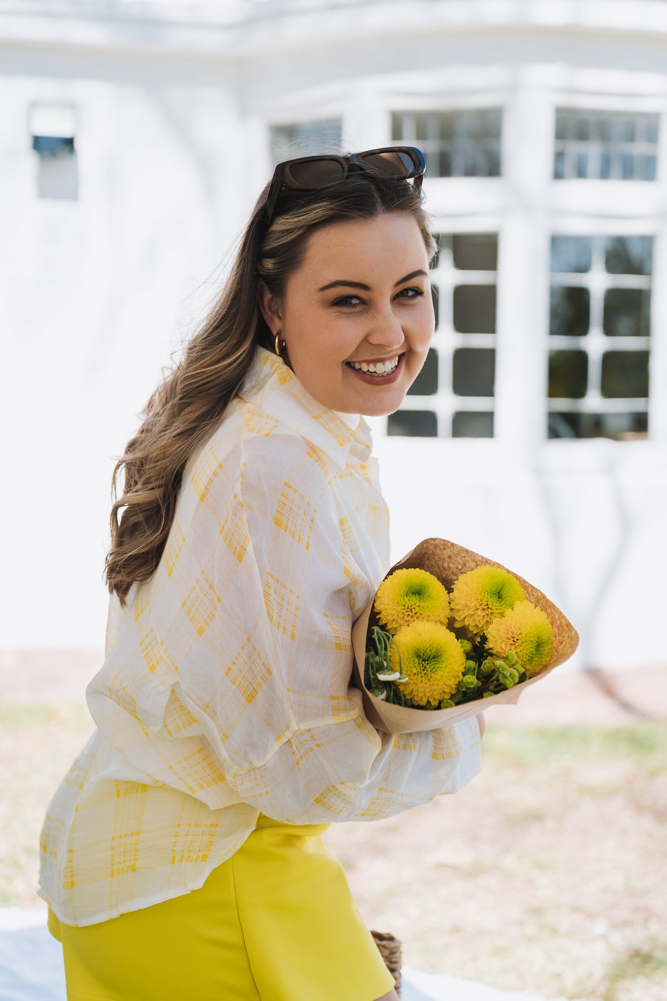 Soft Yellow Blouse