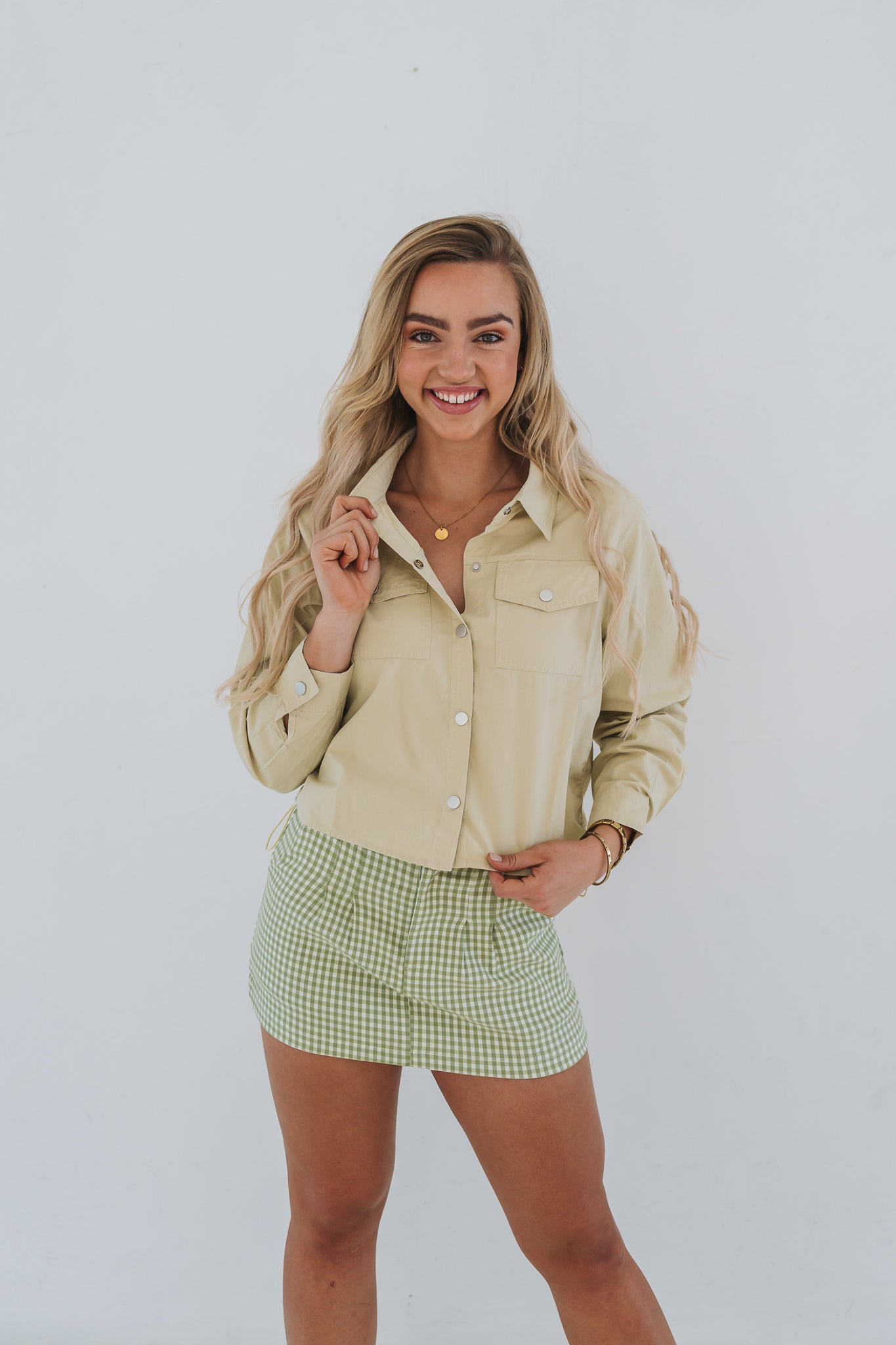 Pastel Jacket Green