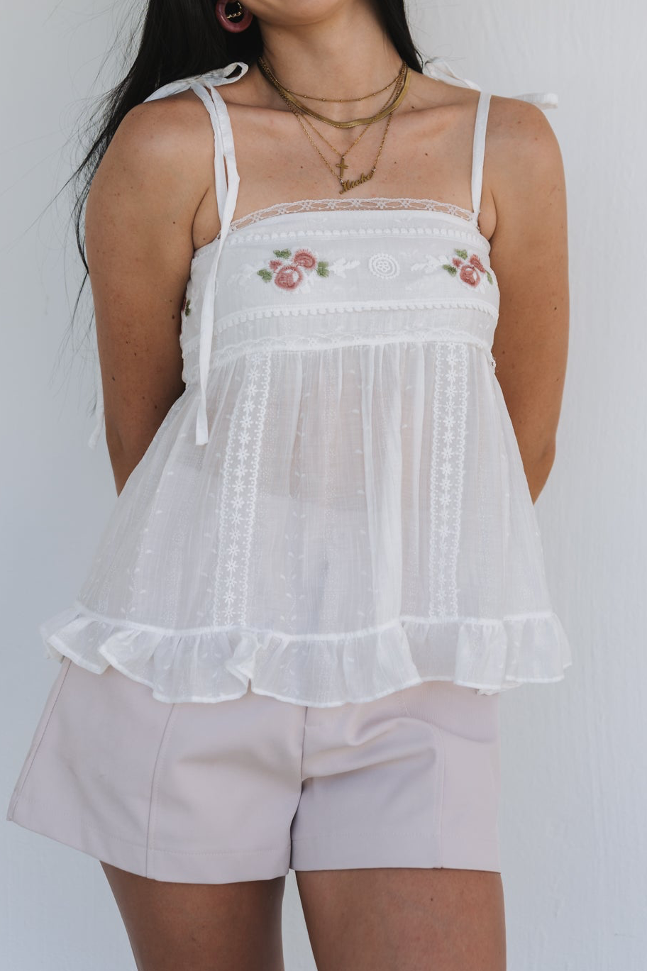 Tulip Top White | One Size/ Fits 30-34