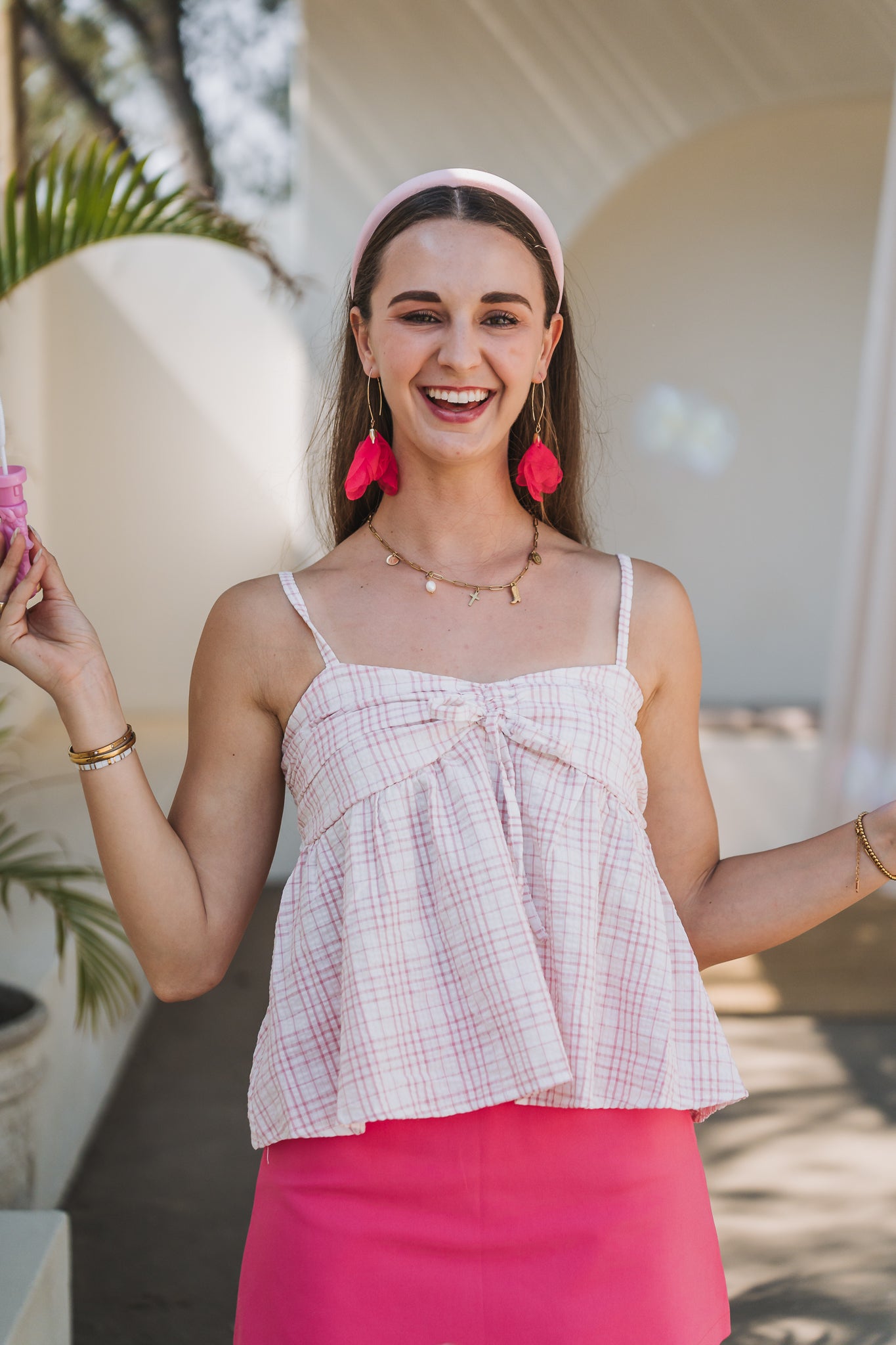 Picnic Top Pink