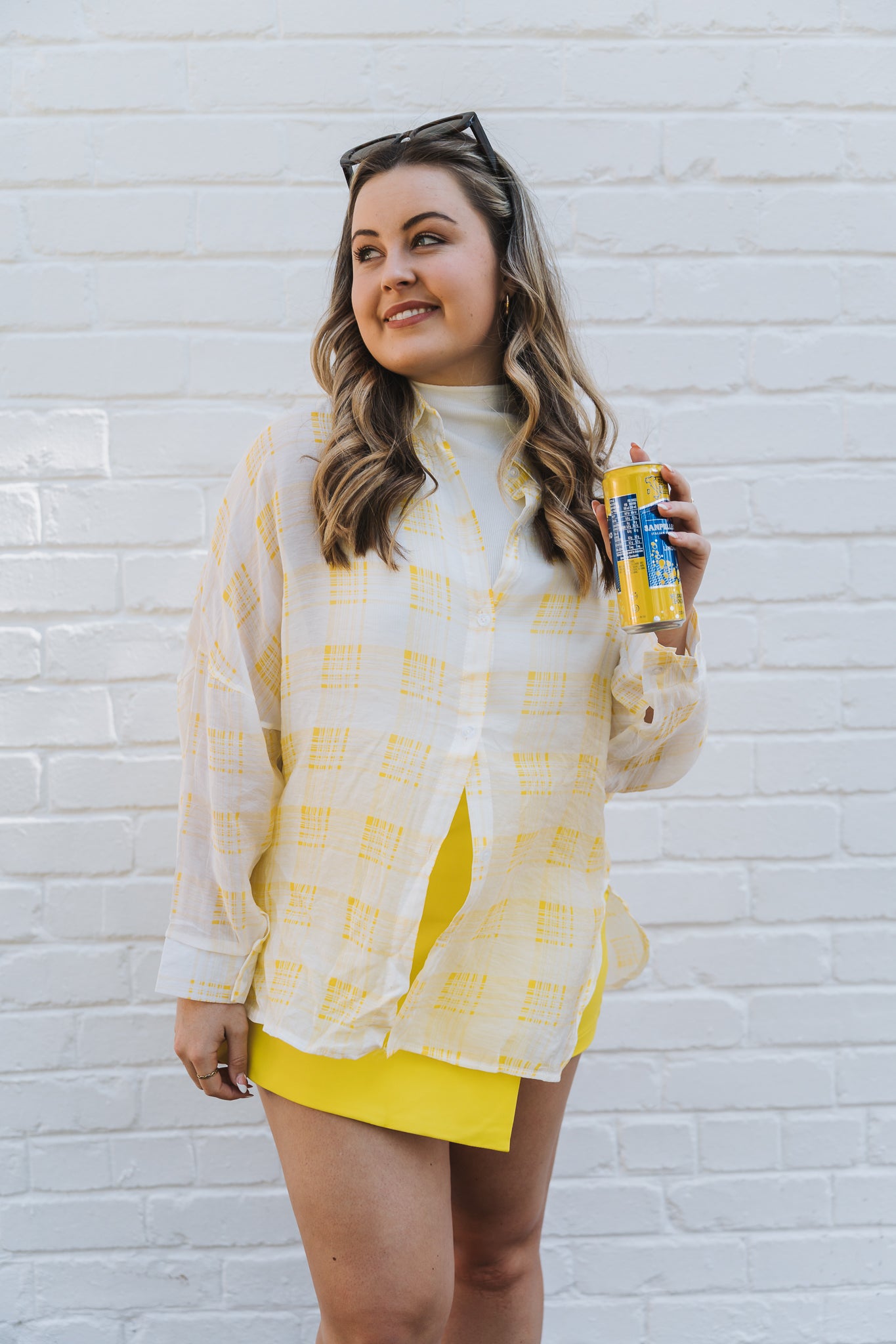 Soft Yellow Blouse