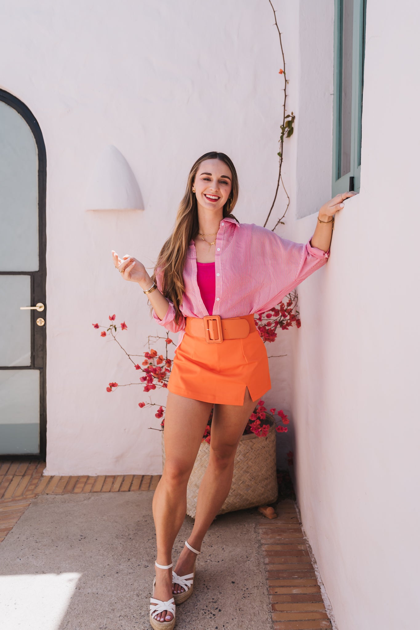 Camilla Skort Orange