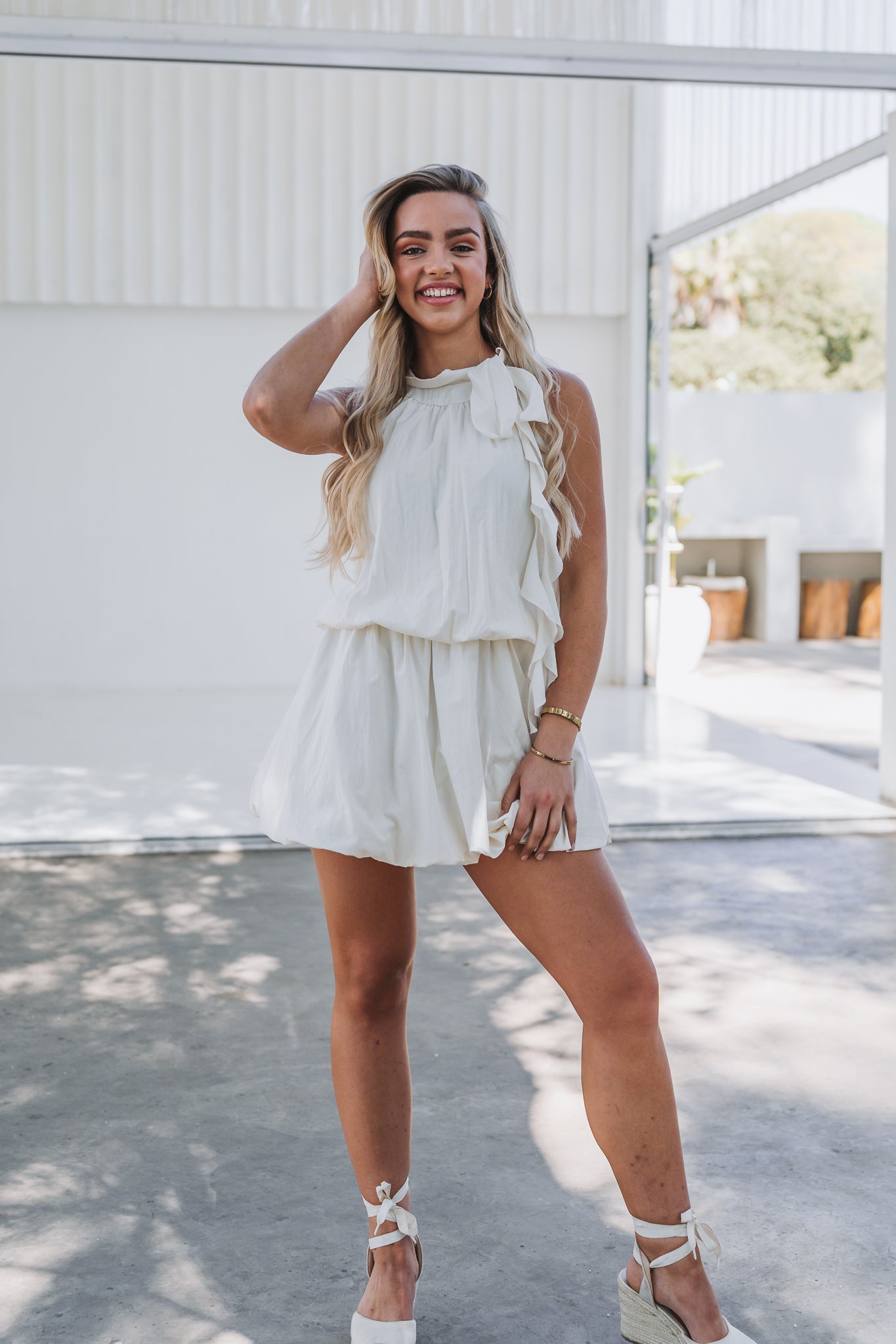 Ziya Dress Cream