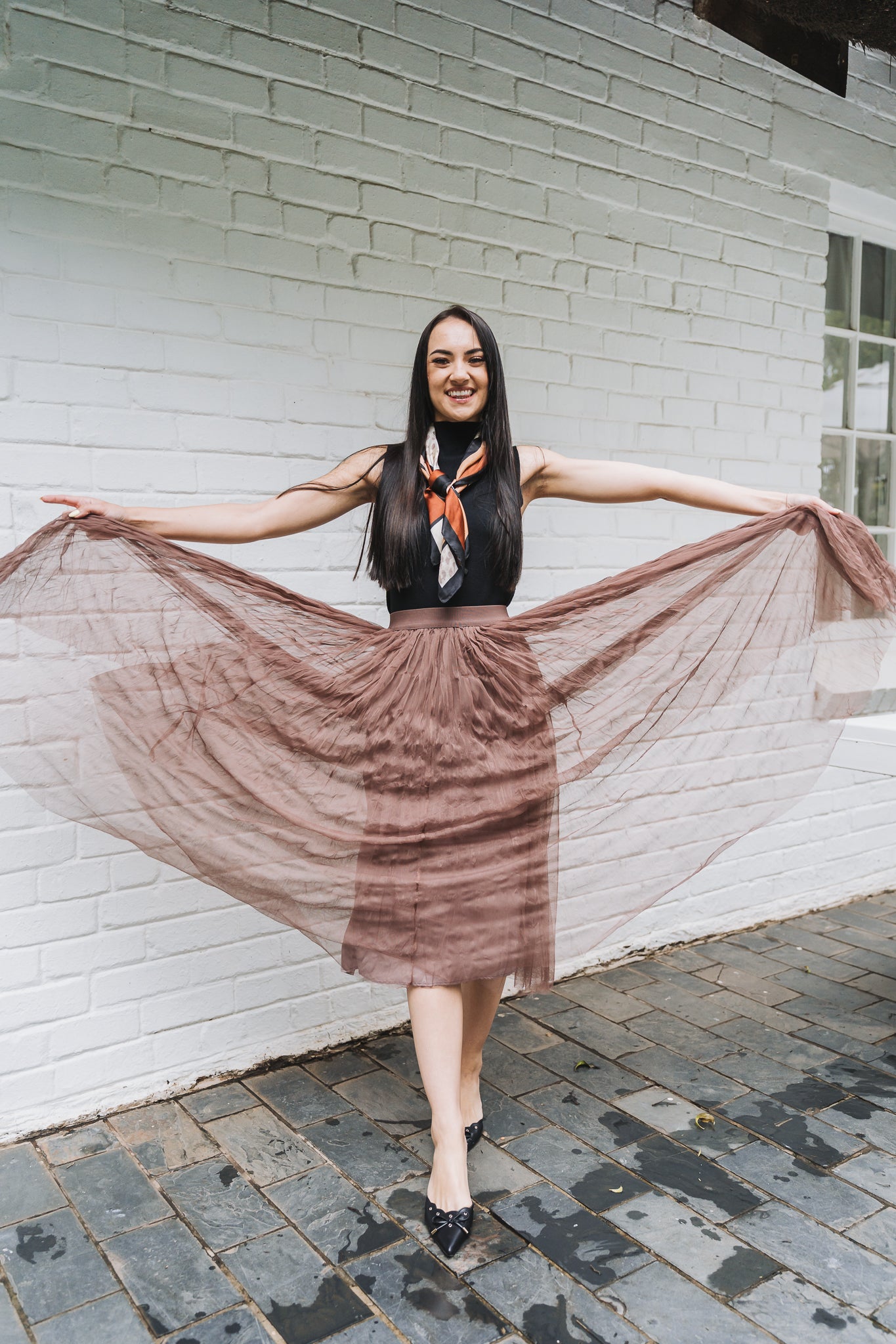 Liona Skirt Brown