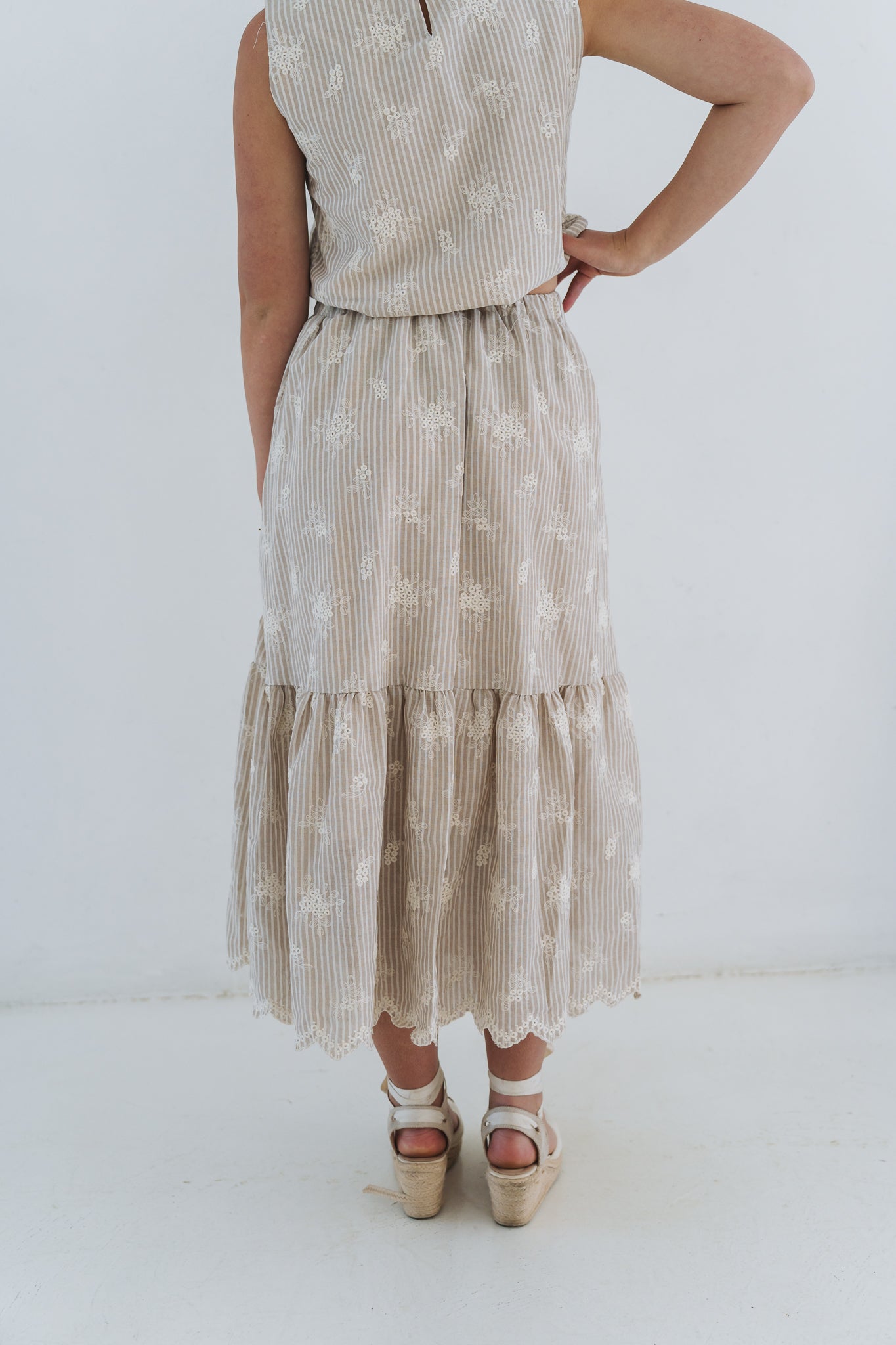 Lilly Set Skirt Cream