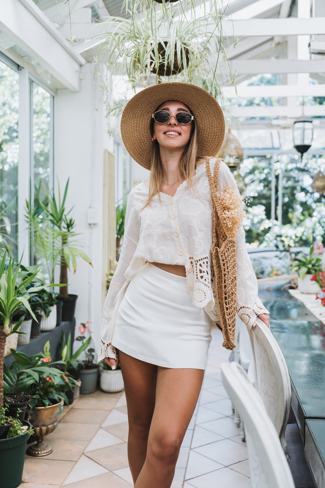 Greteli Blouse Cream