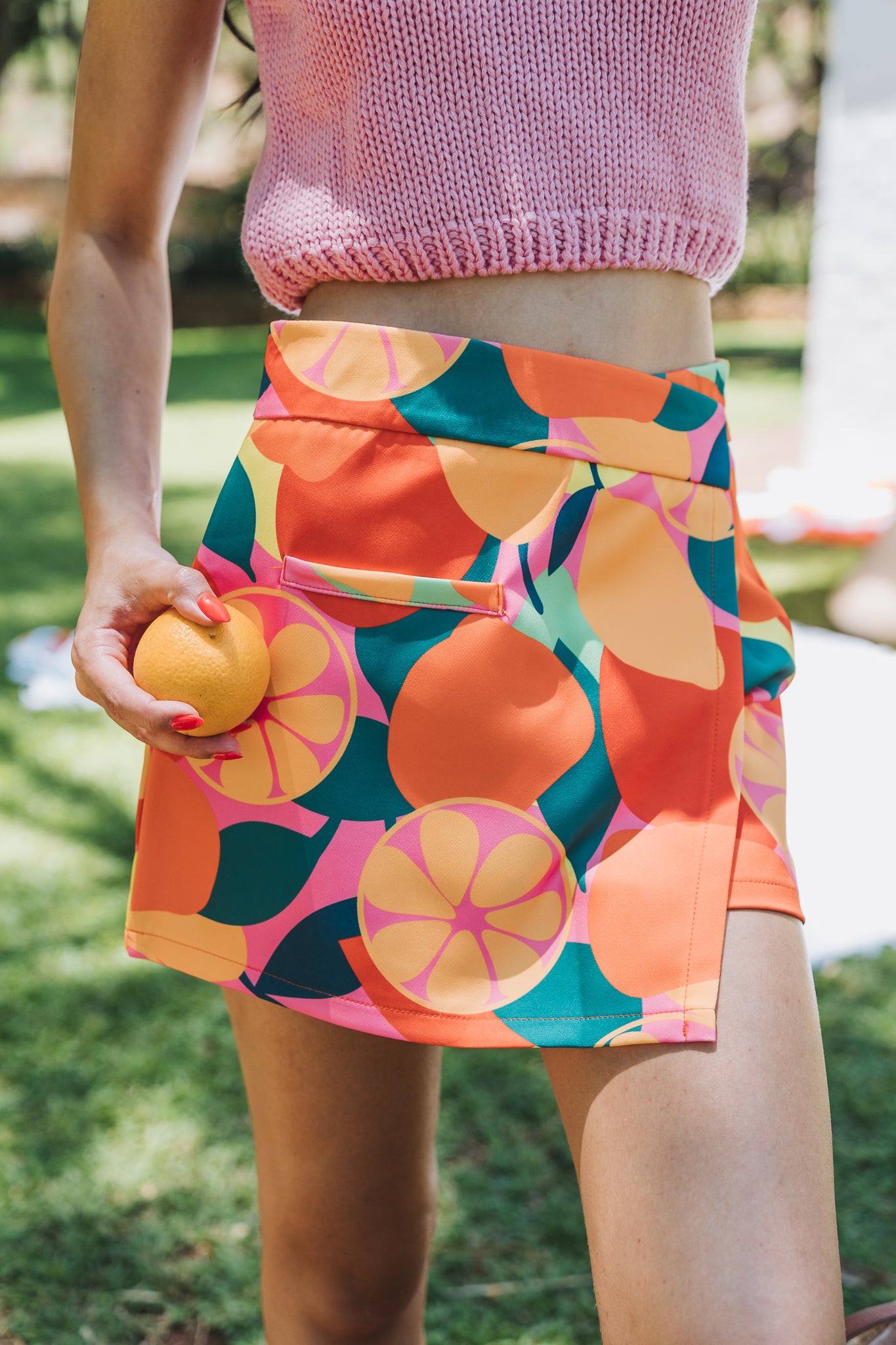 Grapefruit Skort