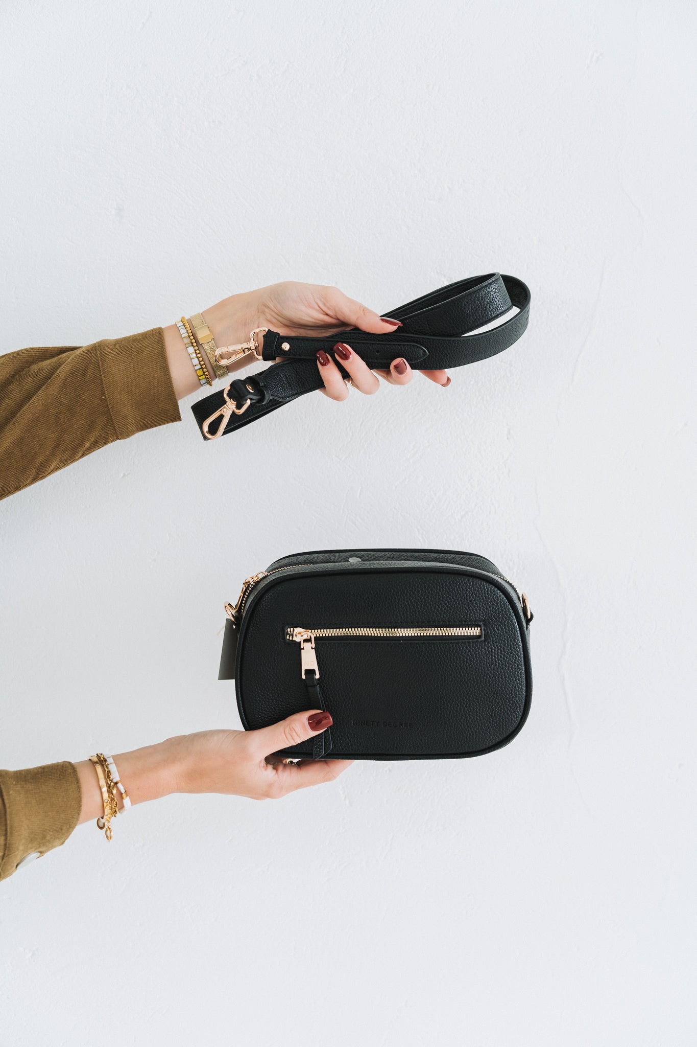 Oval Bag Black