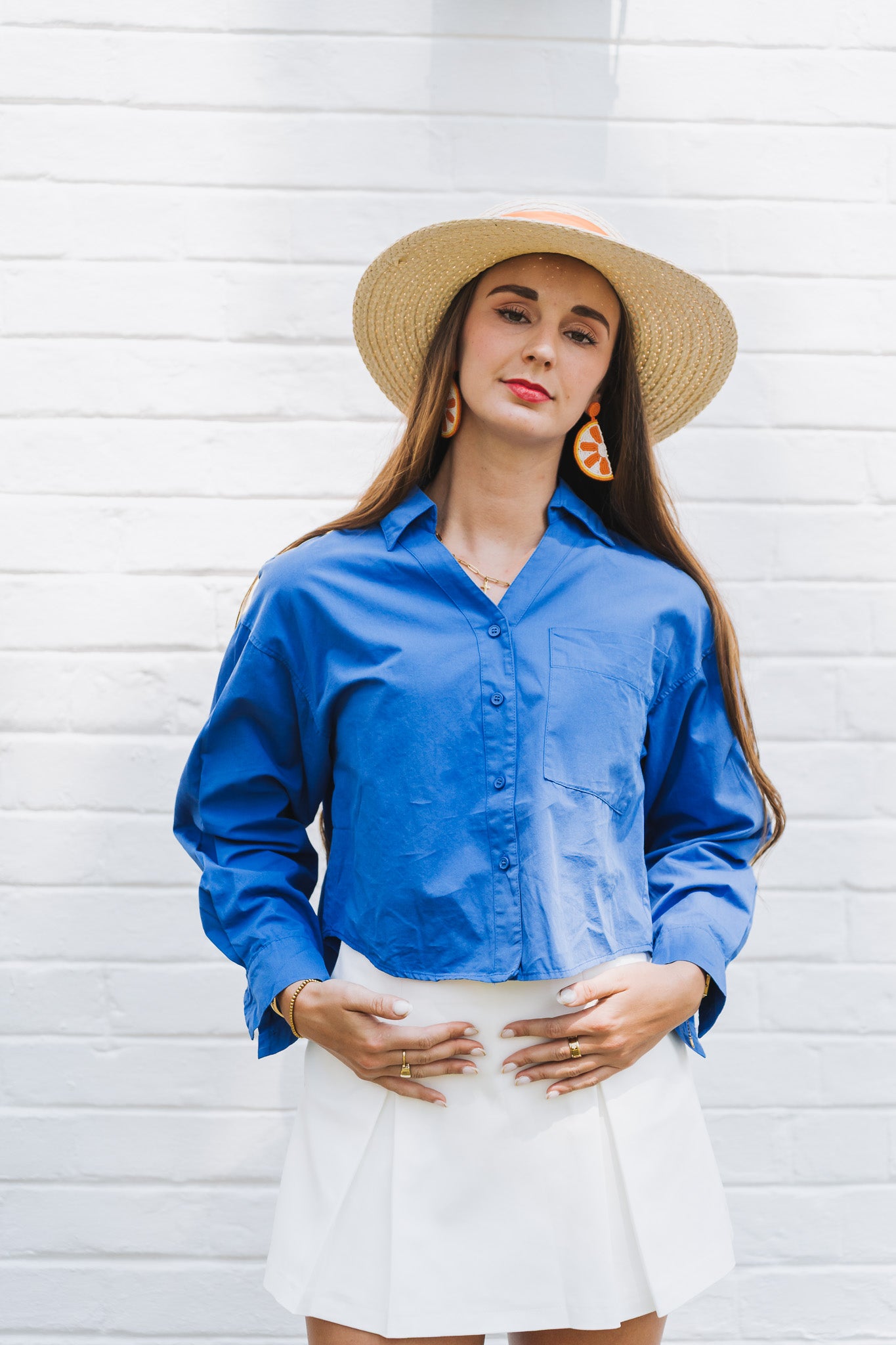 Bea Blouse Blue