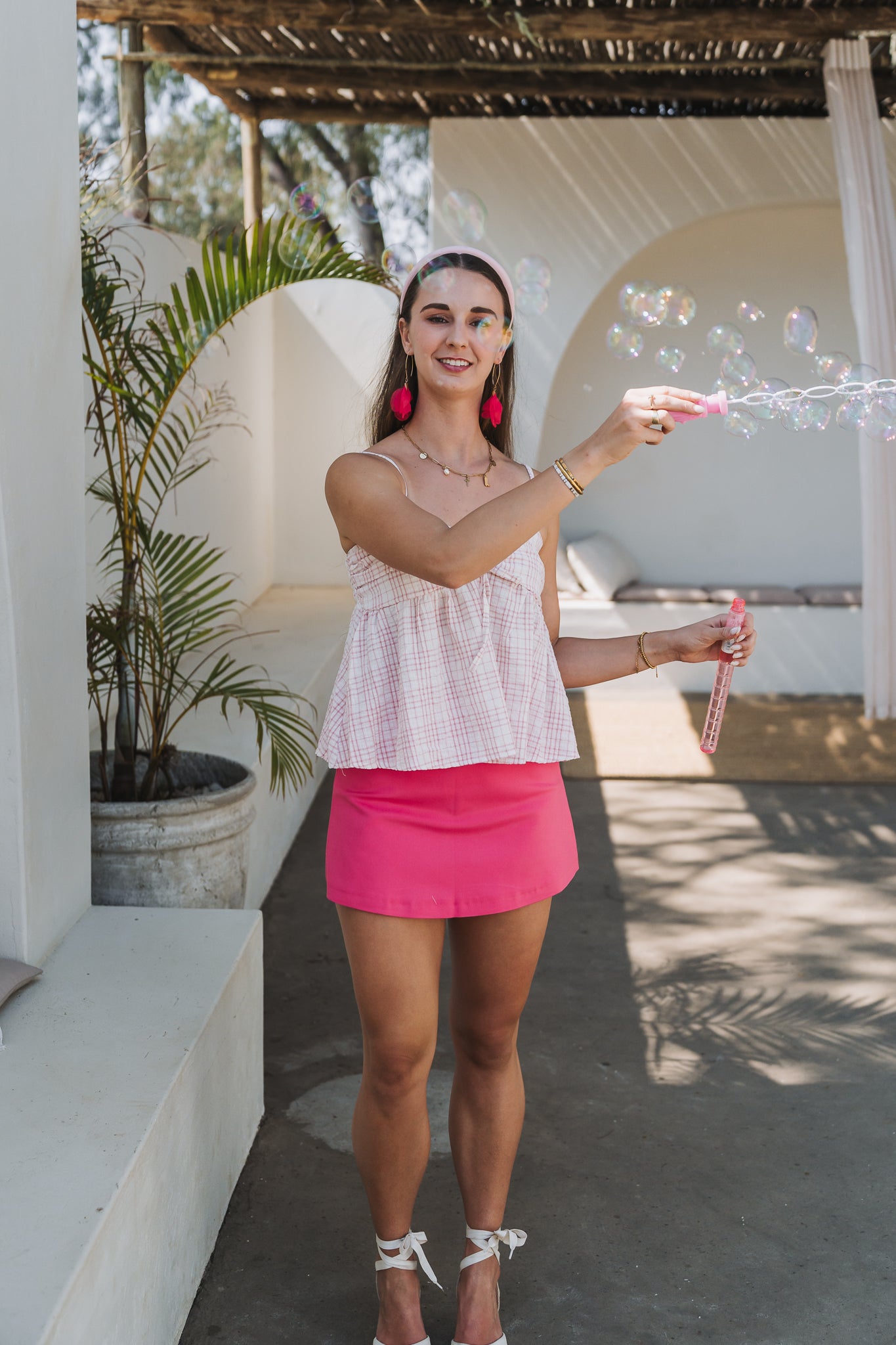 Picnic Top Pink