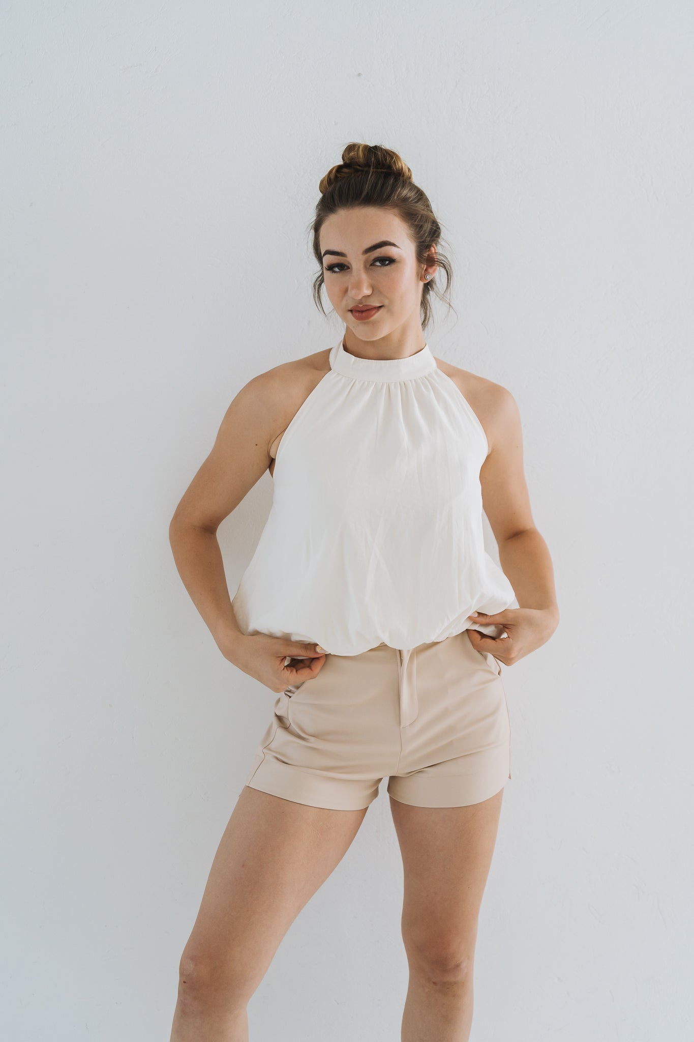 Boho Bead Top Cream