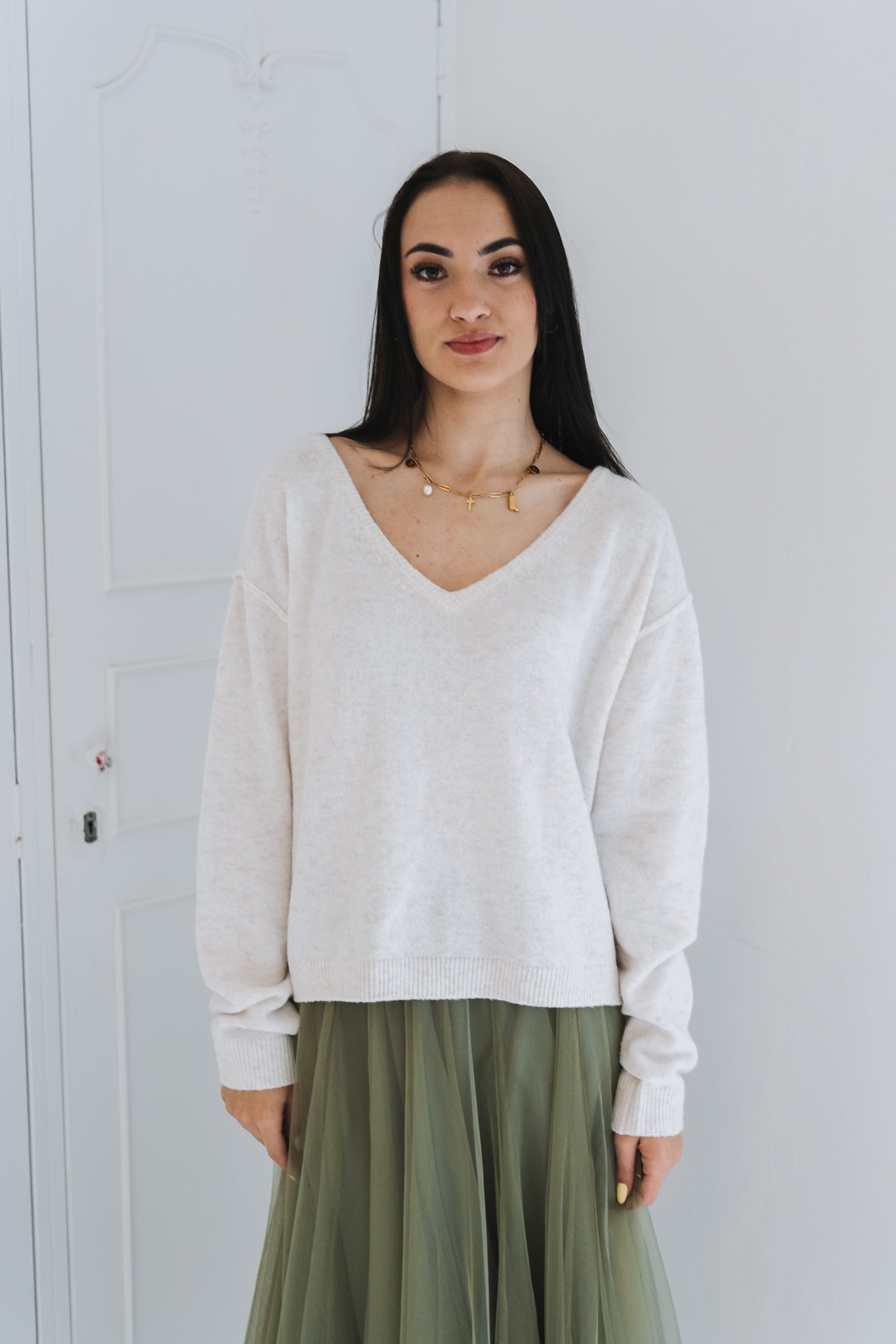 Casual Knit Cream