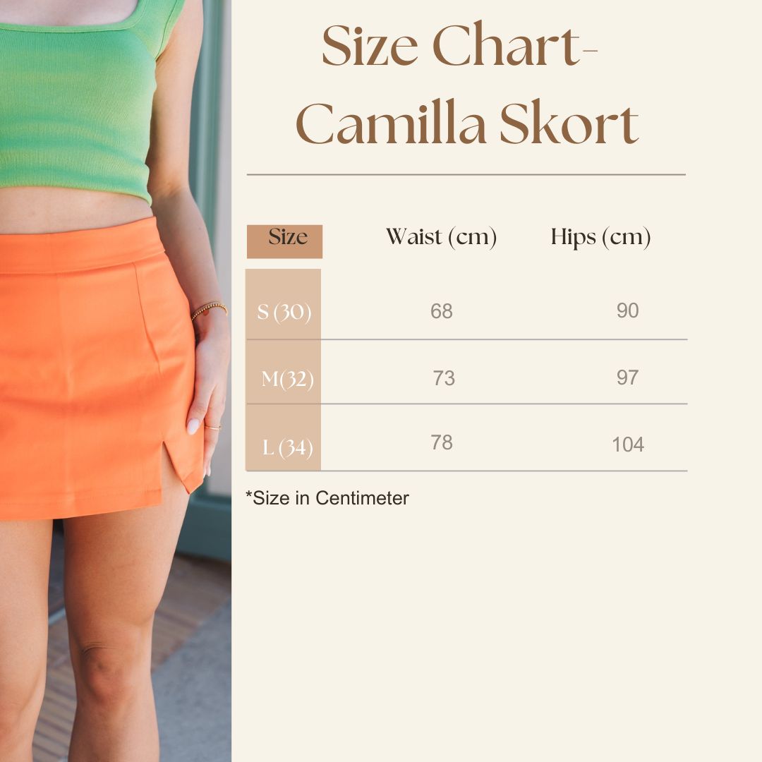 Camilla Skort Royal Blue
